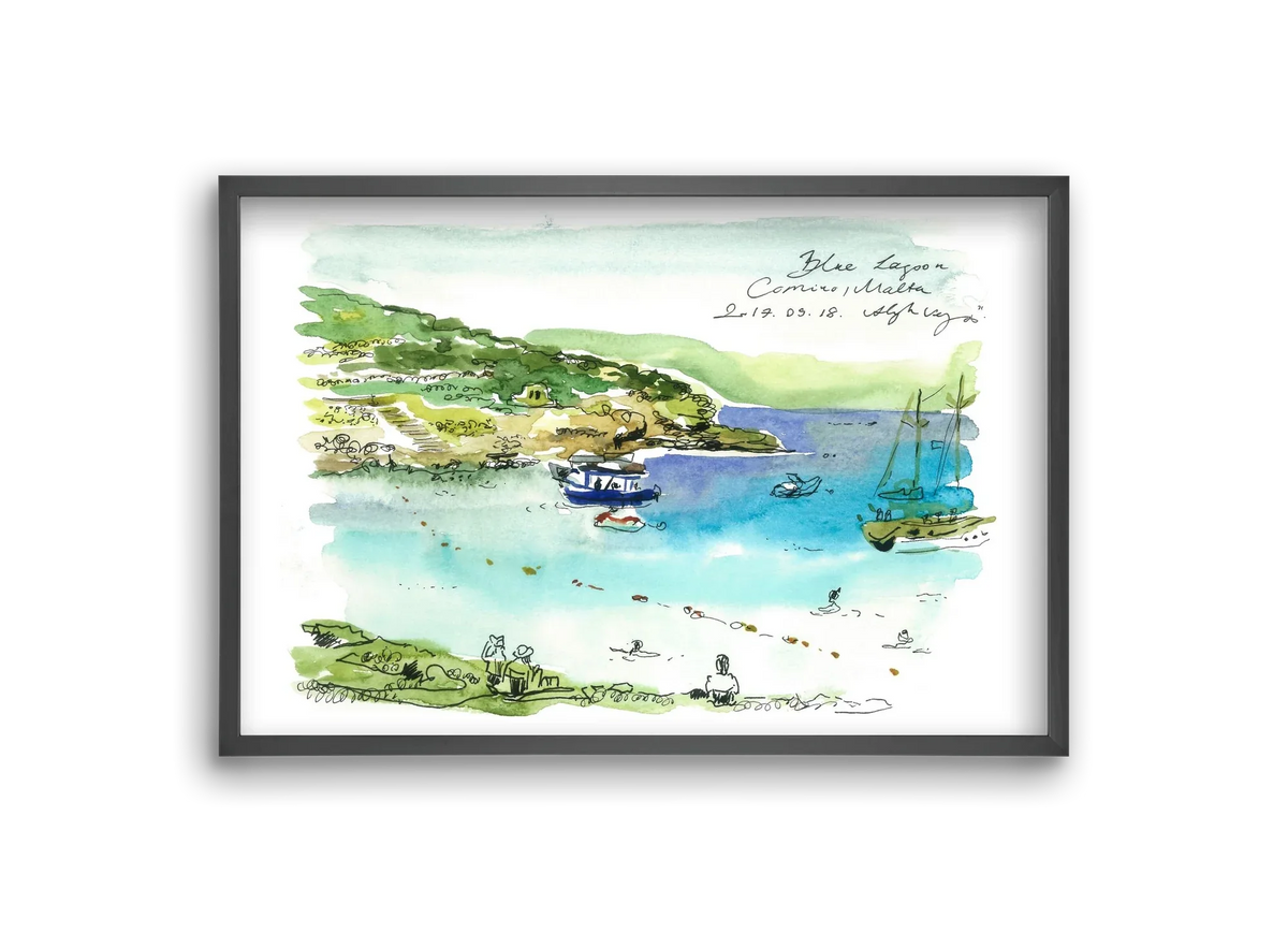 MALTA AQUARELLE NO.5 - artbridge