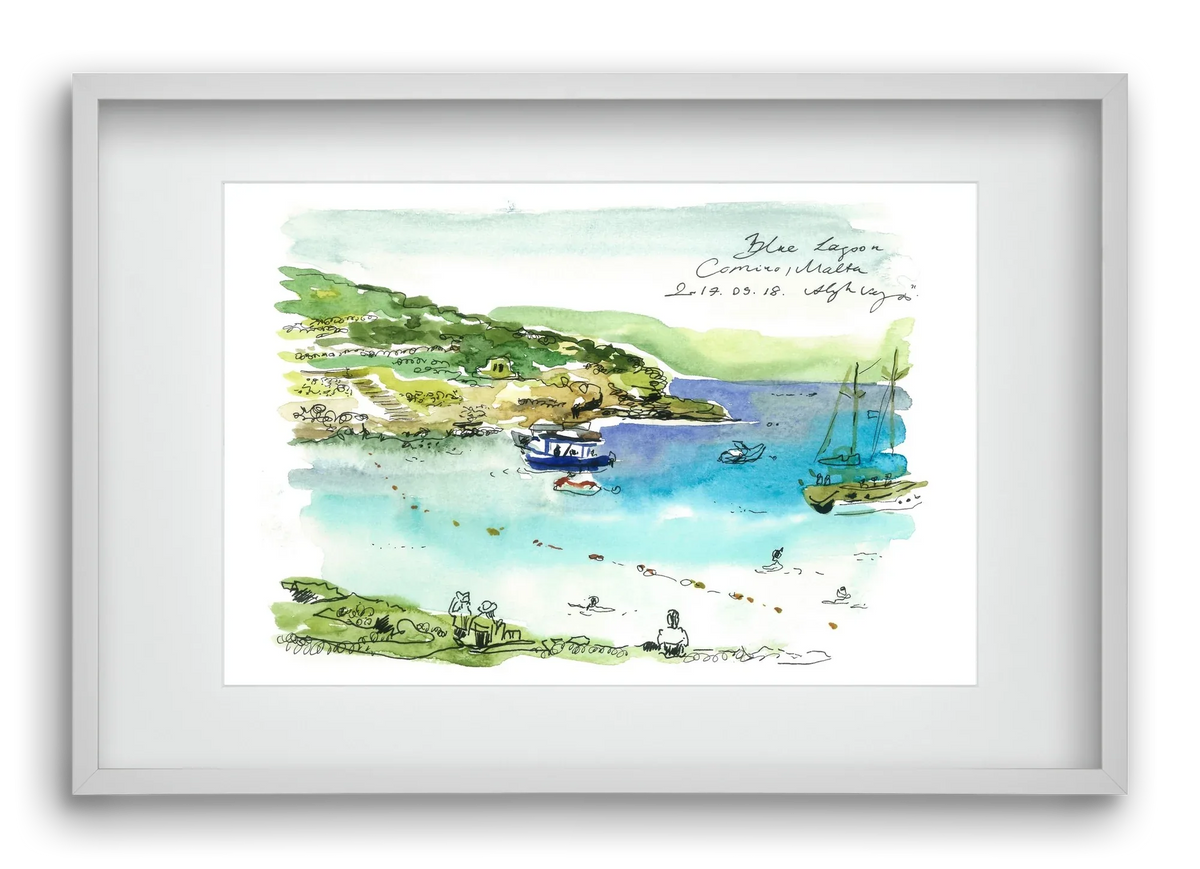 MALTA AQUARELLE NO.5 - artbridge