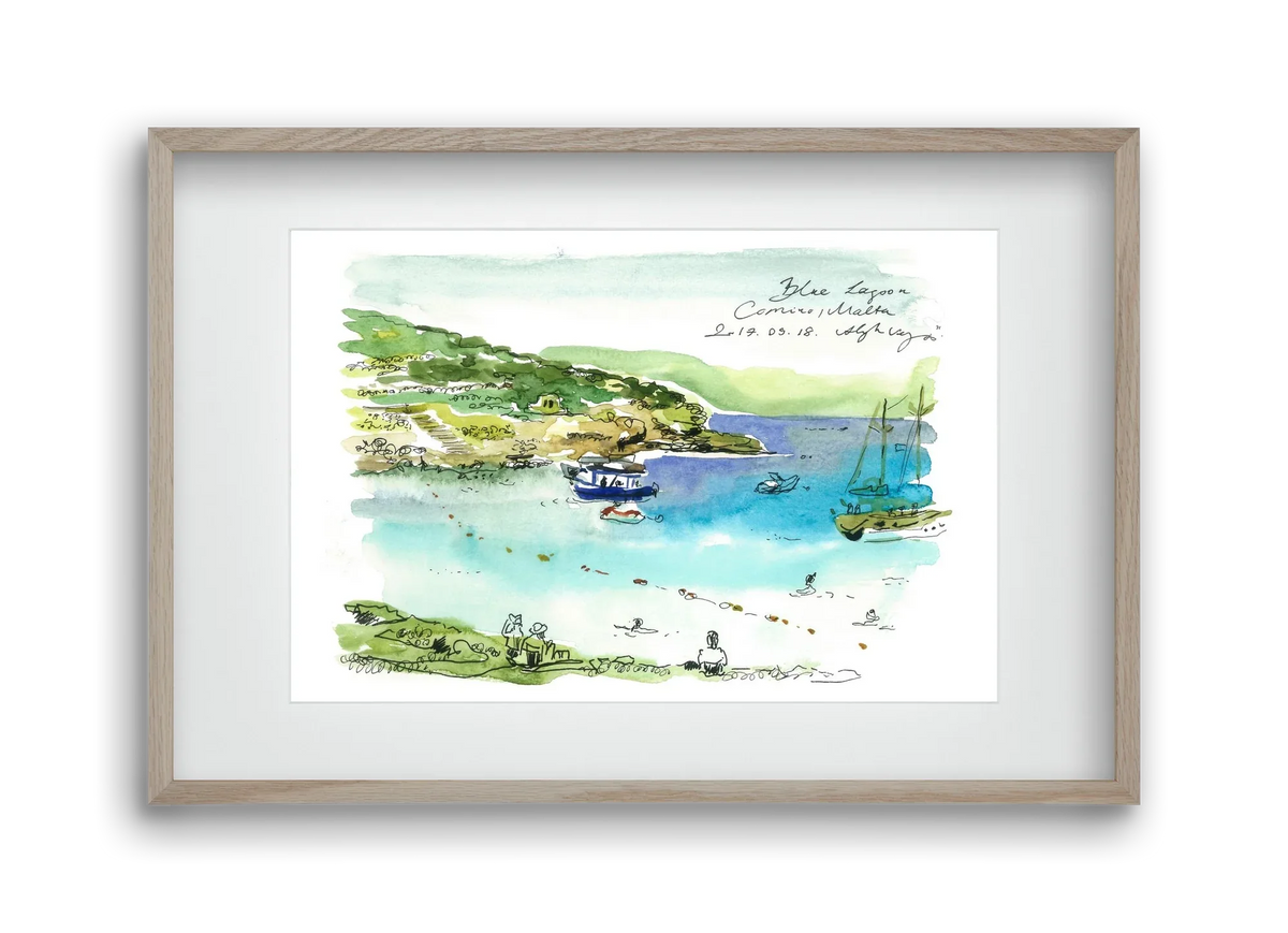 MALTA AQUARELLE NO.5 - artbridge