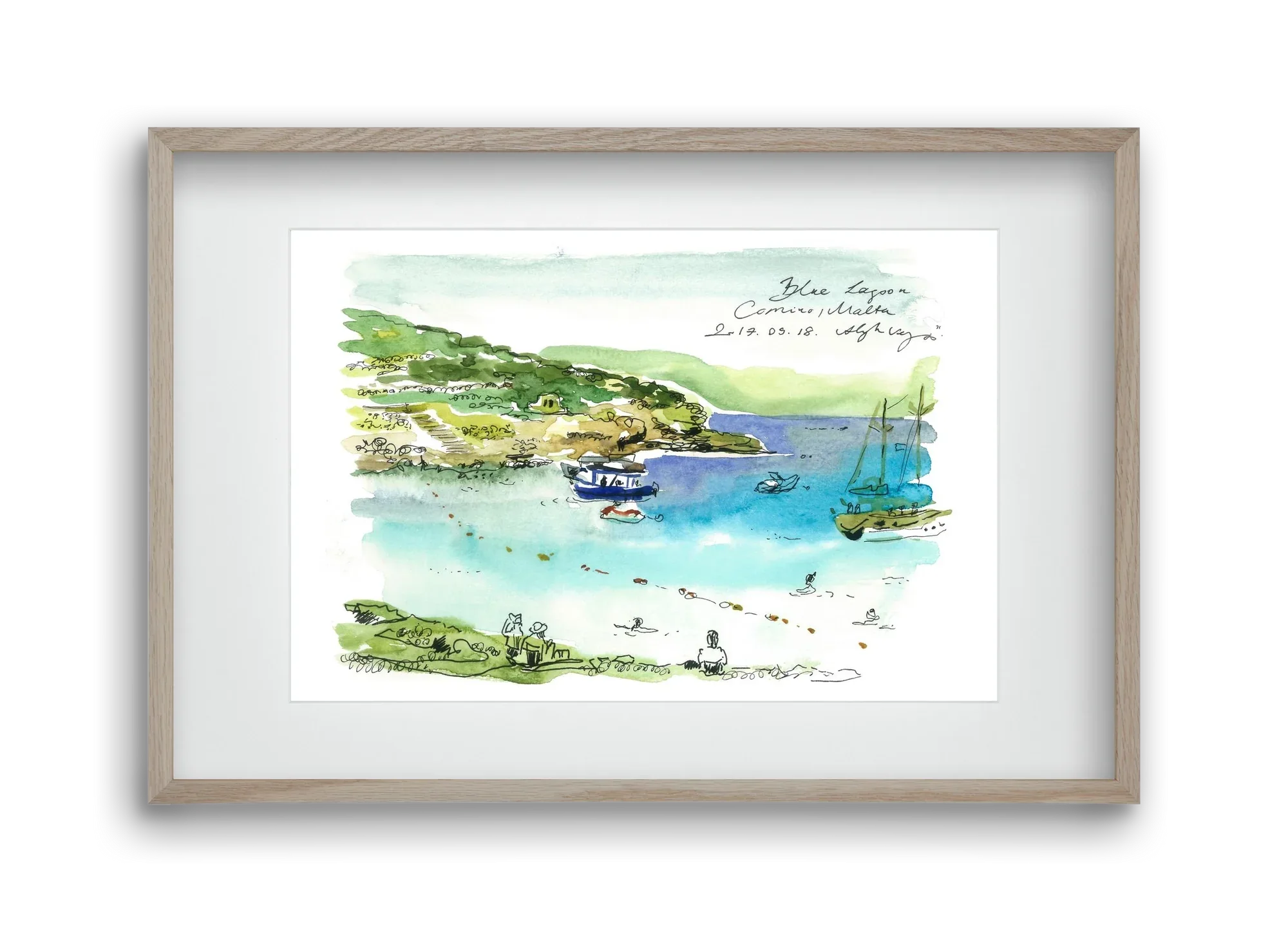 MALTA AQUARELLE NO.5 - artbridge