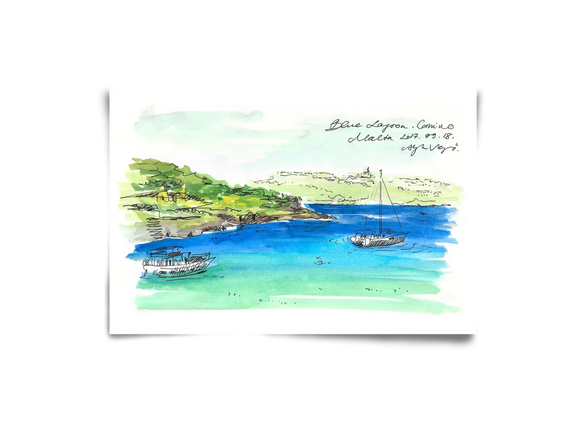 MALTA AQUARELLE NO.6 - artbridge