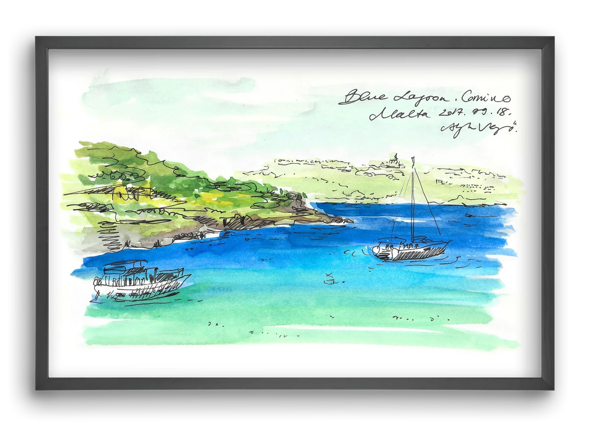 MALTA AQUARELLE NO.6 - artbridge
