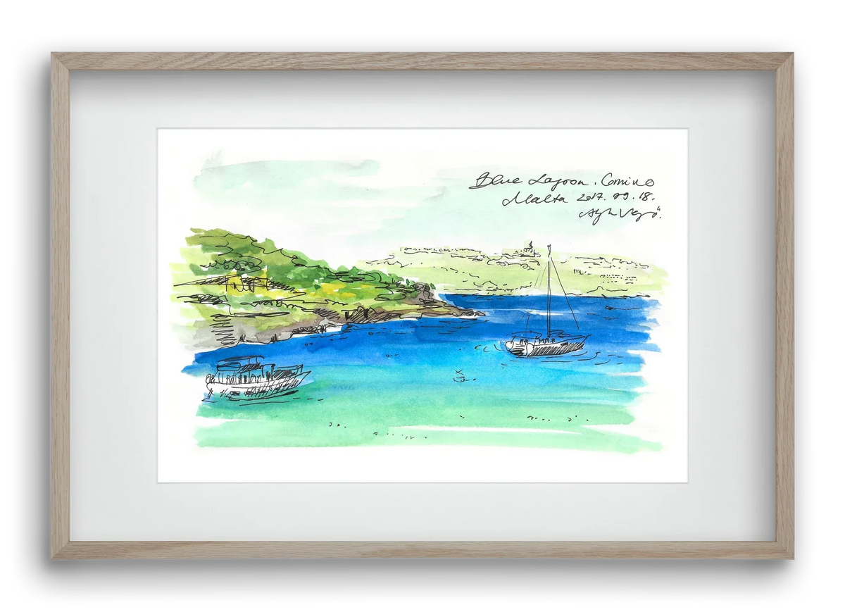 MALTA AQUARELLE NO.6 - artbridge