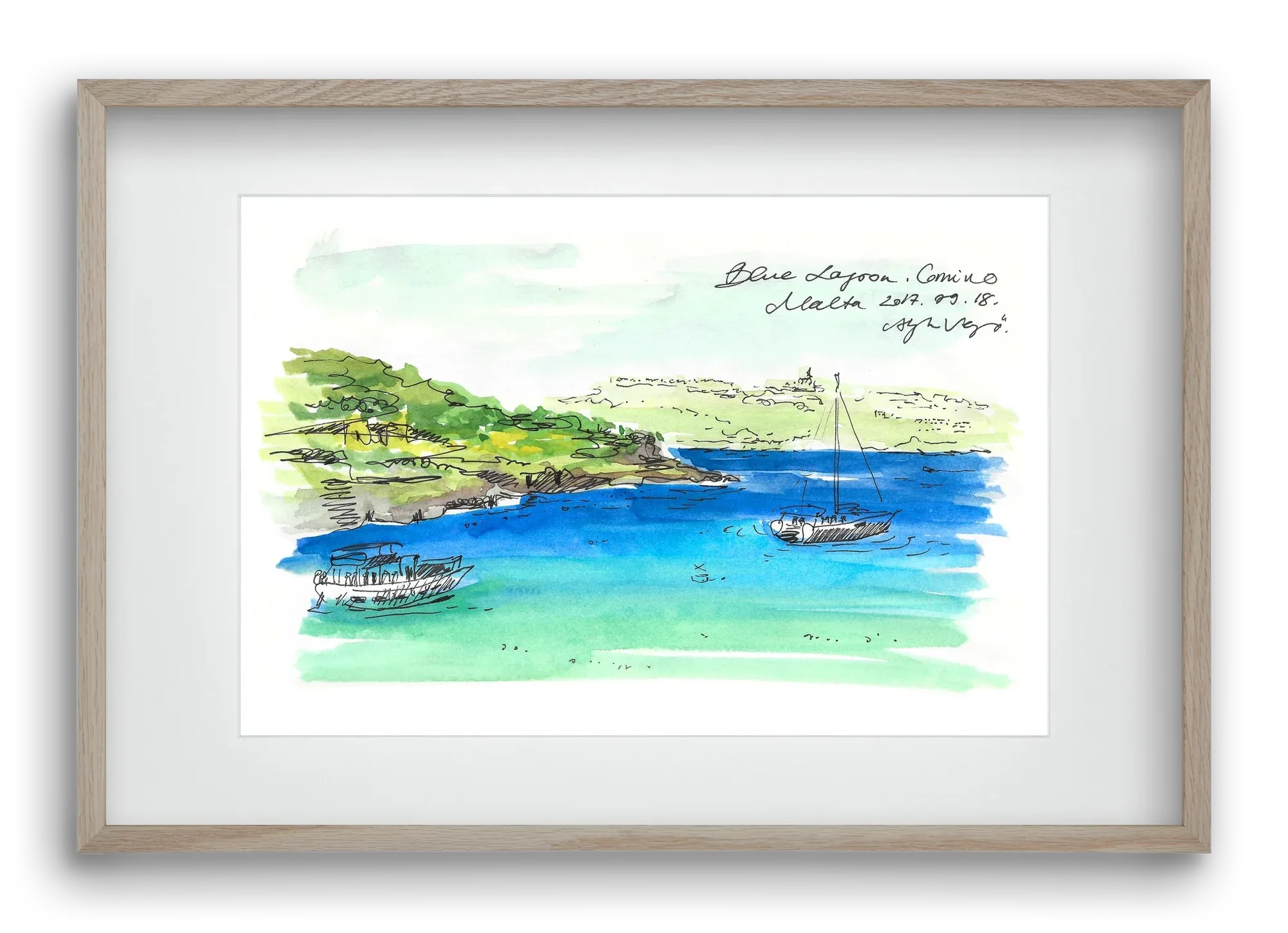 MALTA AQUARELLE NO.6 - artbridge