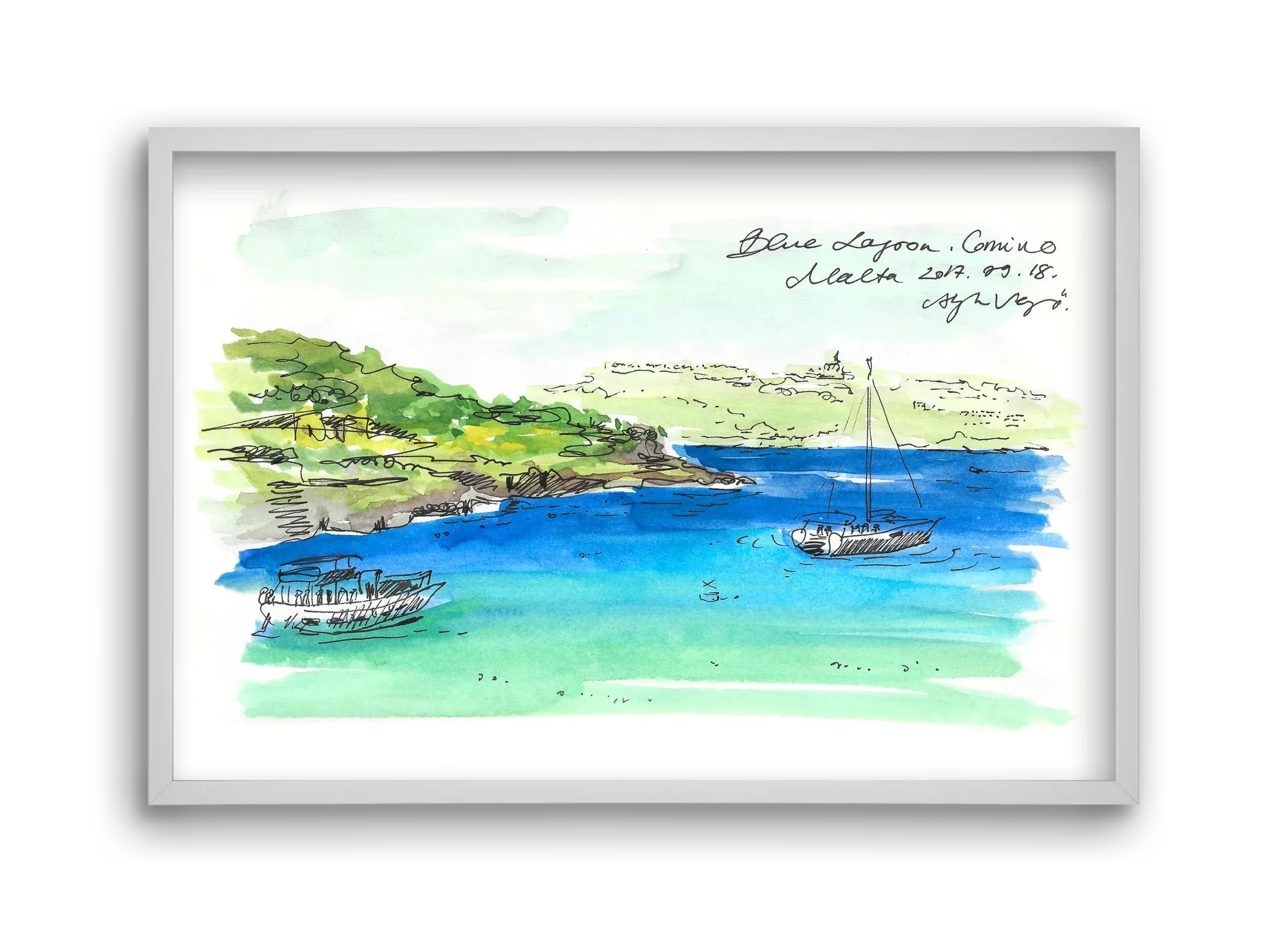 MALTA AQUARELLE NO.6 - artbridge