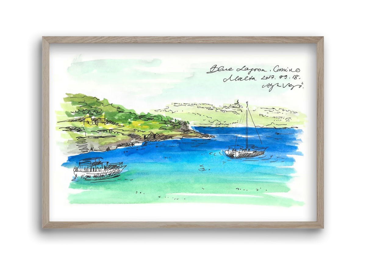 MALTA AQUARELLE NO.6 - artbridge