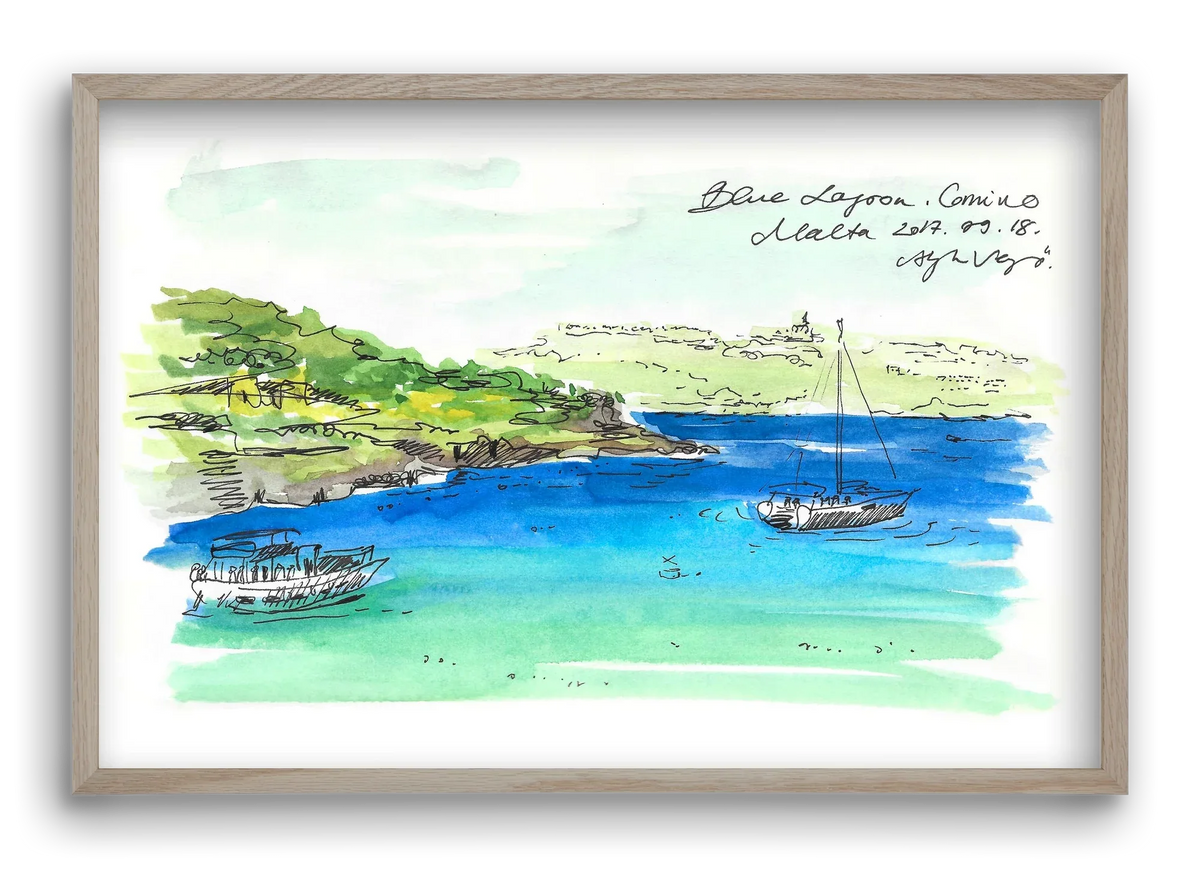 MALTA AQUARELLE NO.6 - artbridge