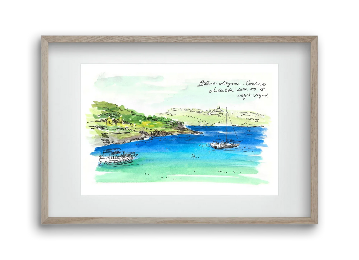 MALTA AQUARELLE NO.6 - artbridge
