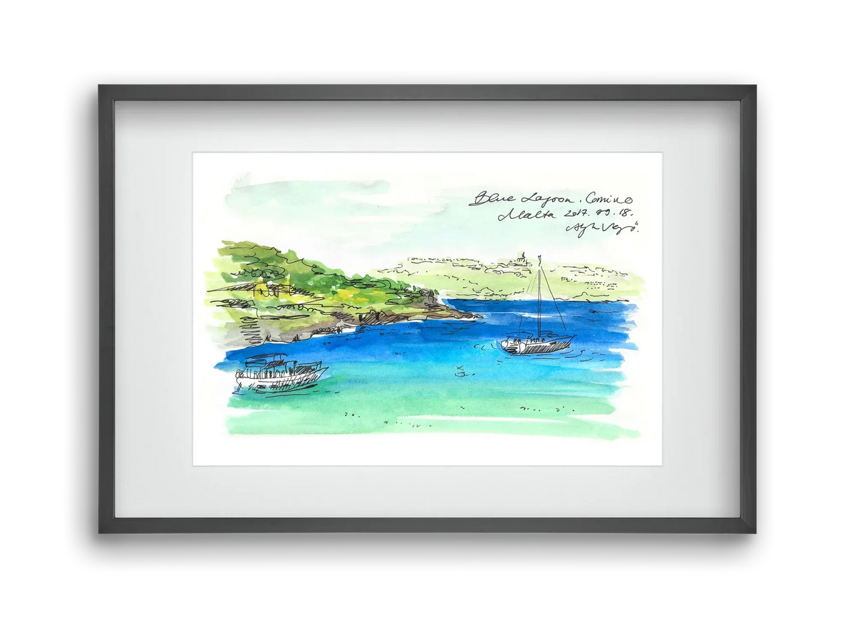 MALTA AQUARELLE NO.6 - artbridge