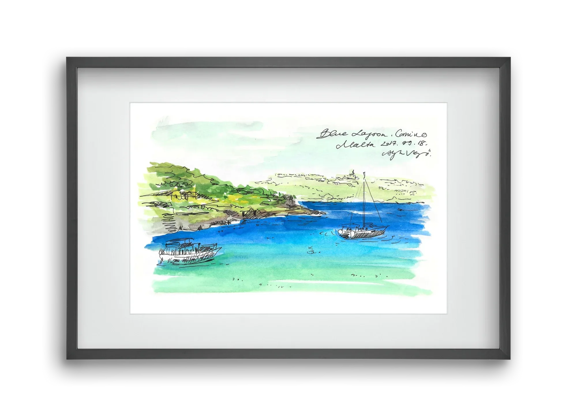 MALTA AQUARELLE NO.6 - artbridge