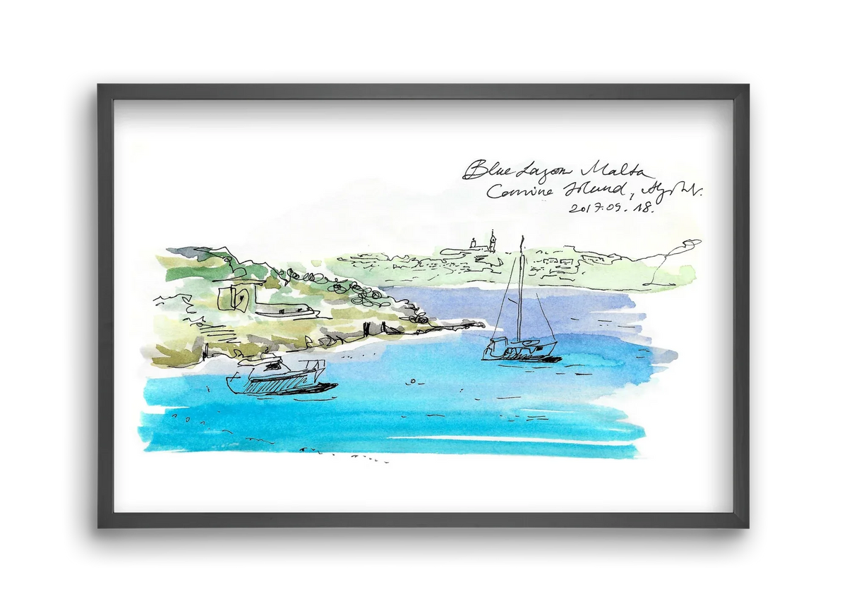 MALTA AQUARELLE NO.7 - artbridge