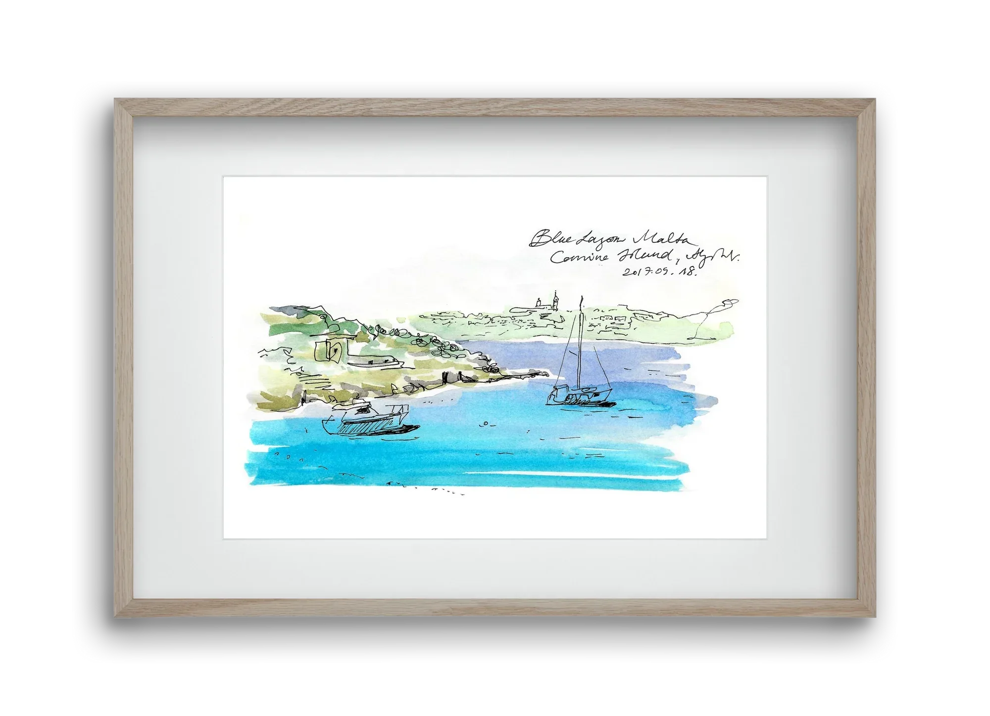 MALTA AQUARELLE NO.7 - artbridge