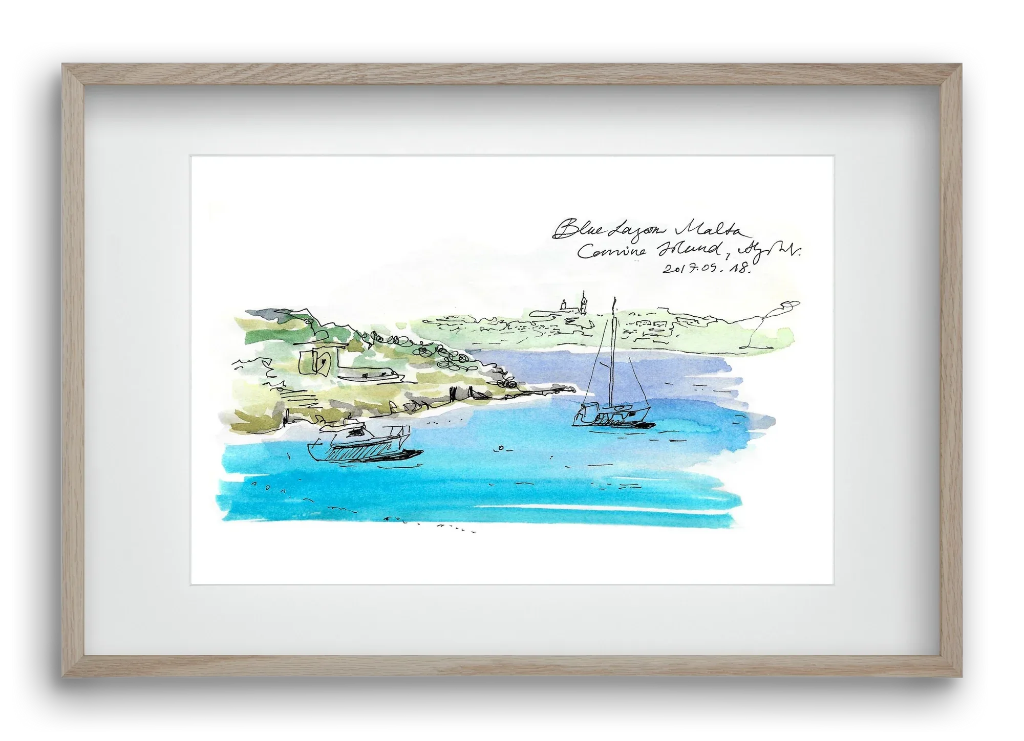 MALTA AQUARELLE NO.7 - artbridge