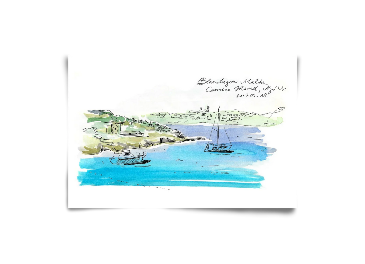 MALTA AQUARELLE NO.7 - artbridge