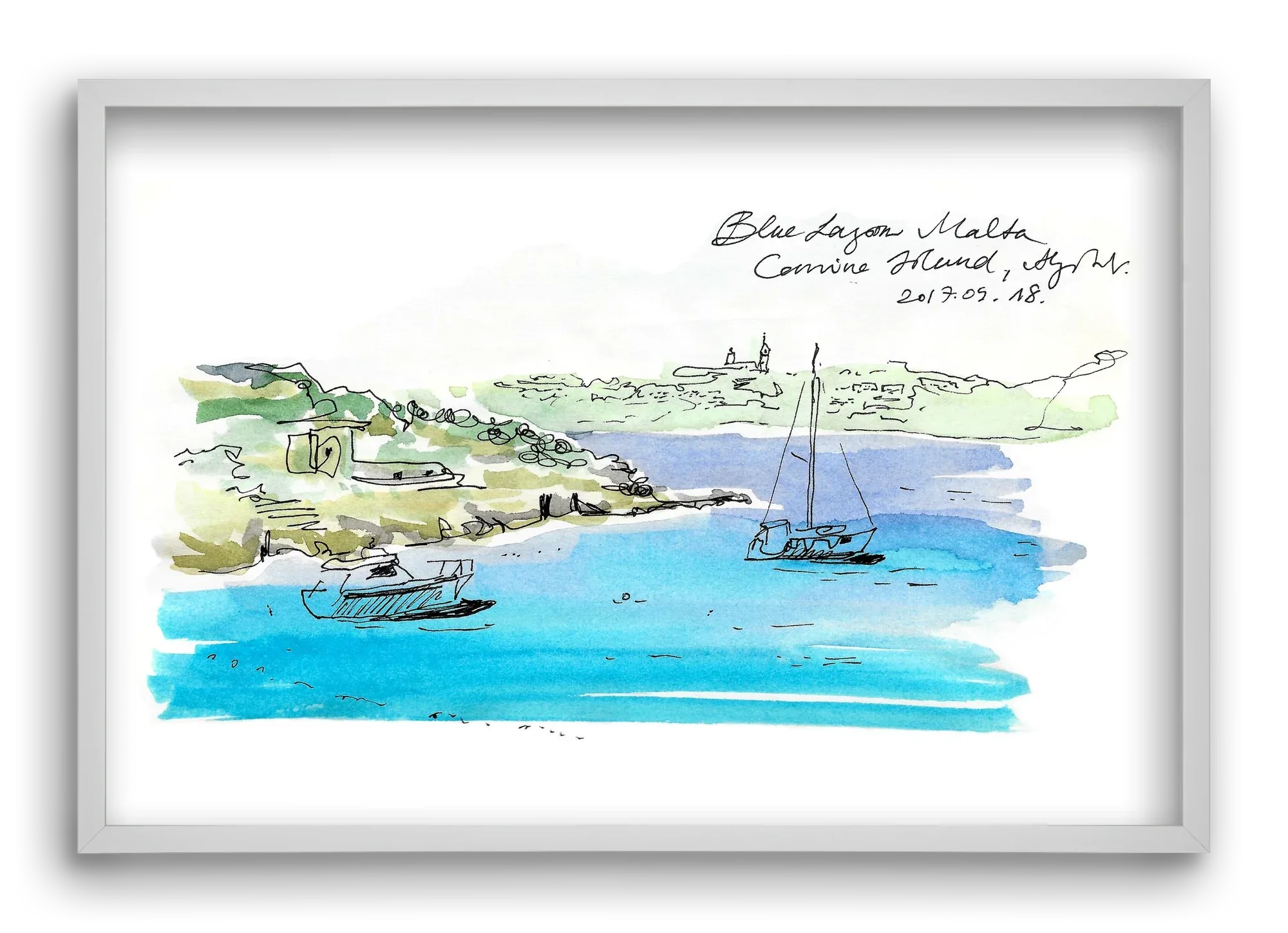 MALTA AQUARELLE NO.7 - artbridge