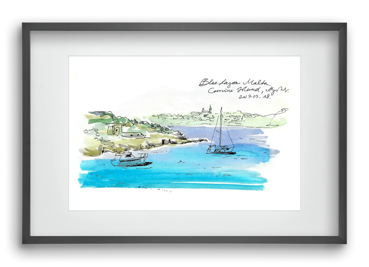 MALTA AQUARELLE NO.7 - artbridge