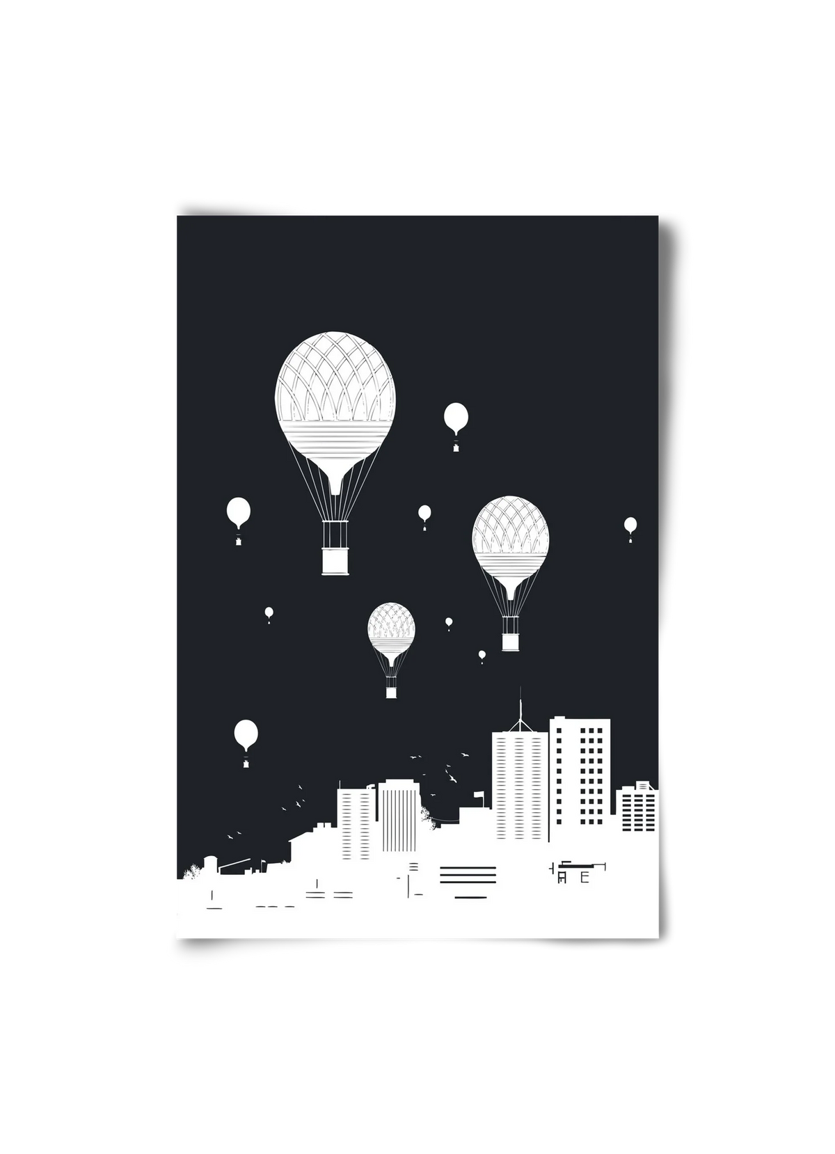 Balloons and the city - artbridge
