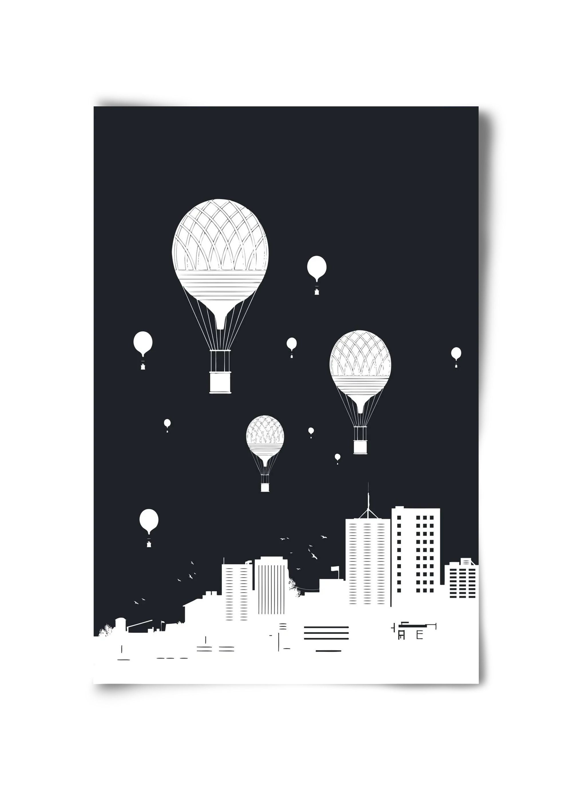 Balloons and the city - artbridge