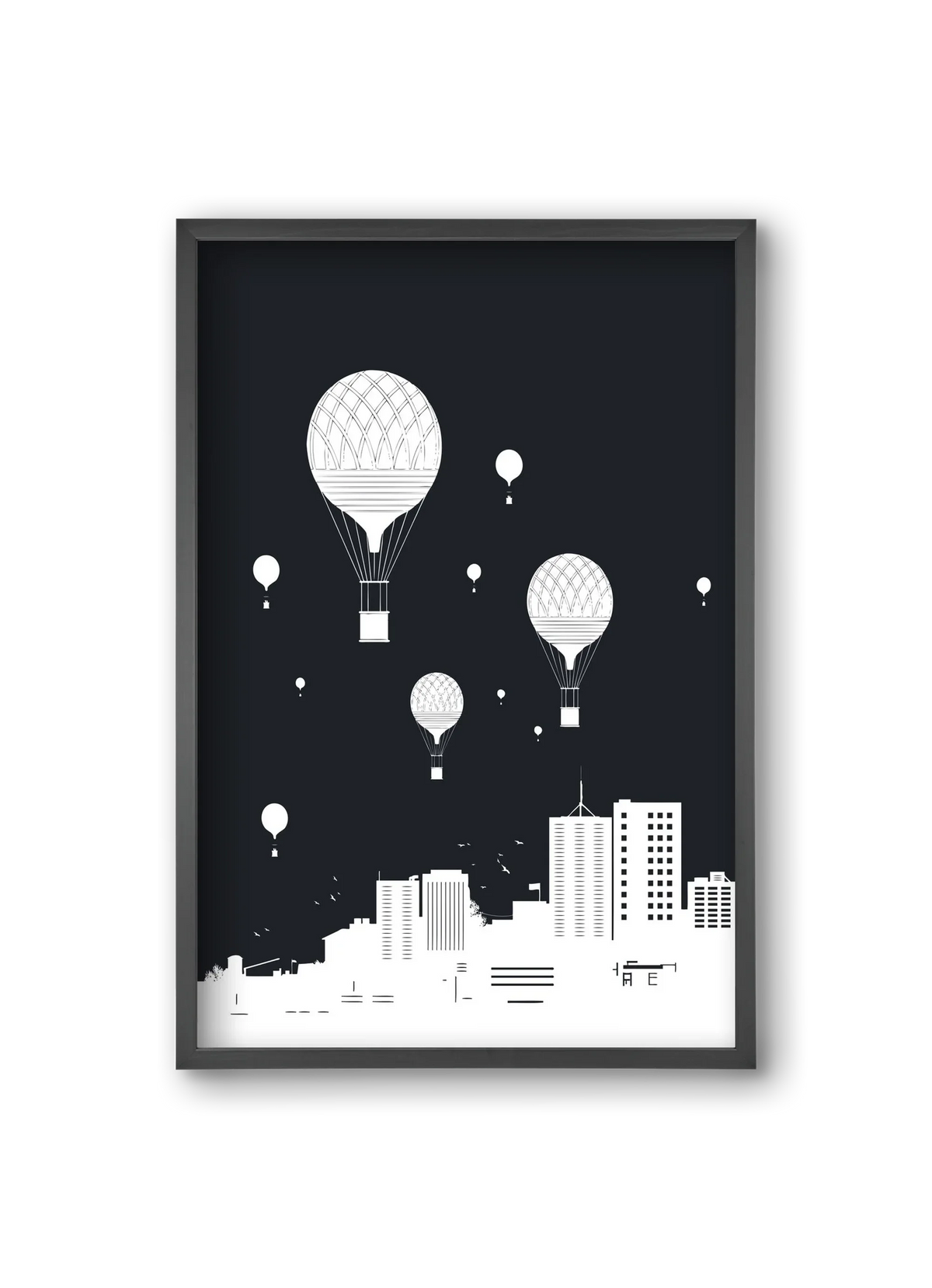 Balloons and the city - artbridge