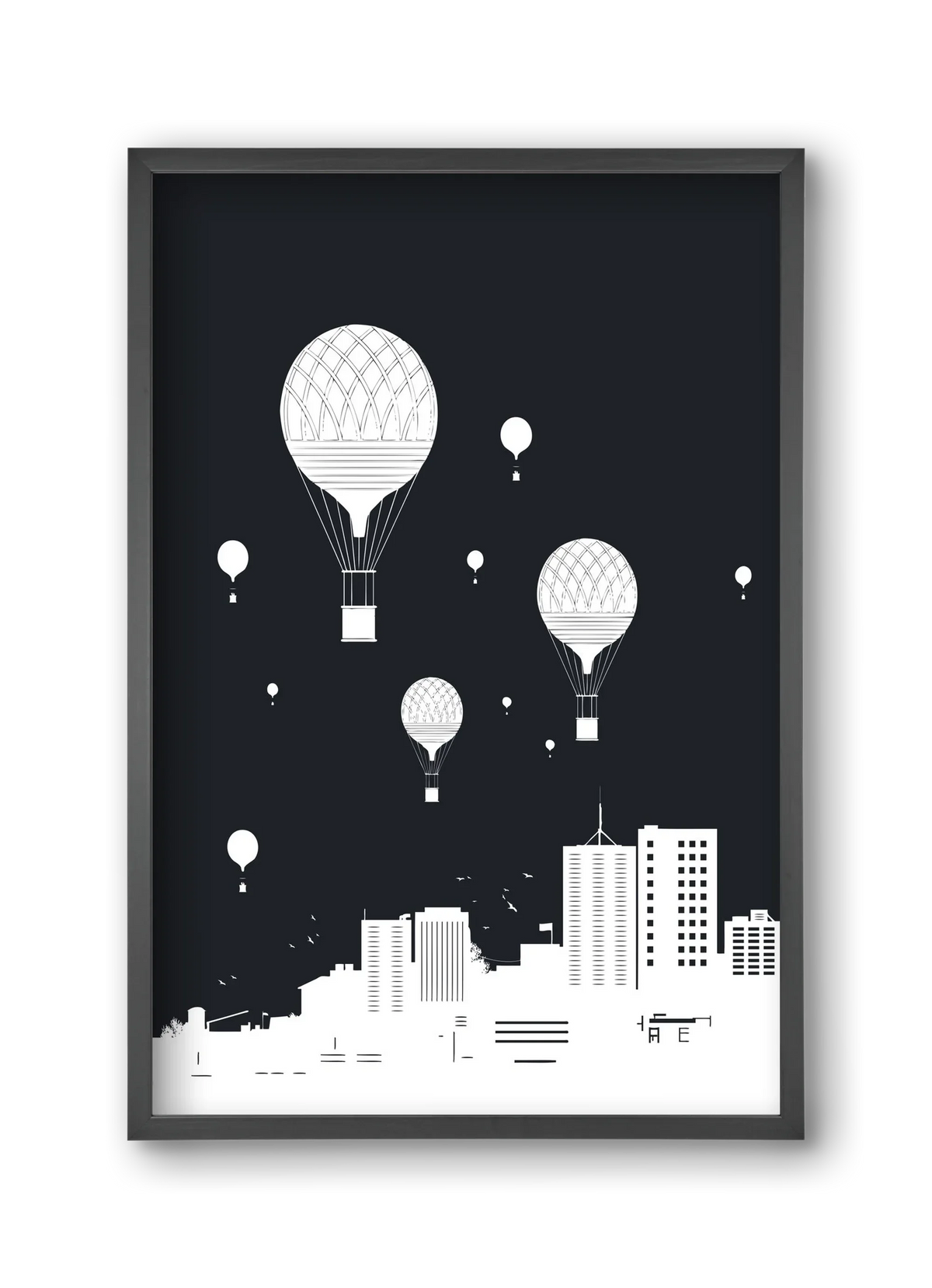Balloons and the city - artbridge