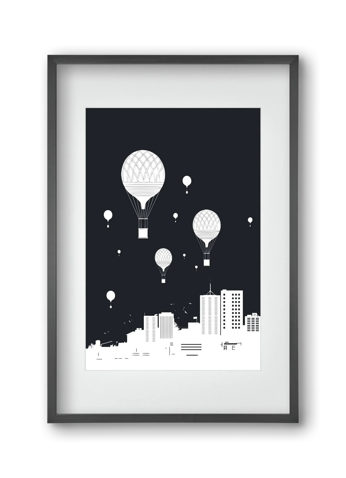 Balloons and the city - artbridge