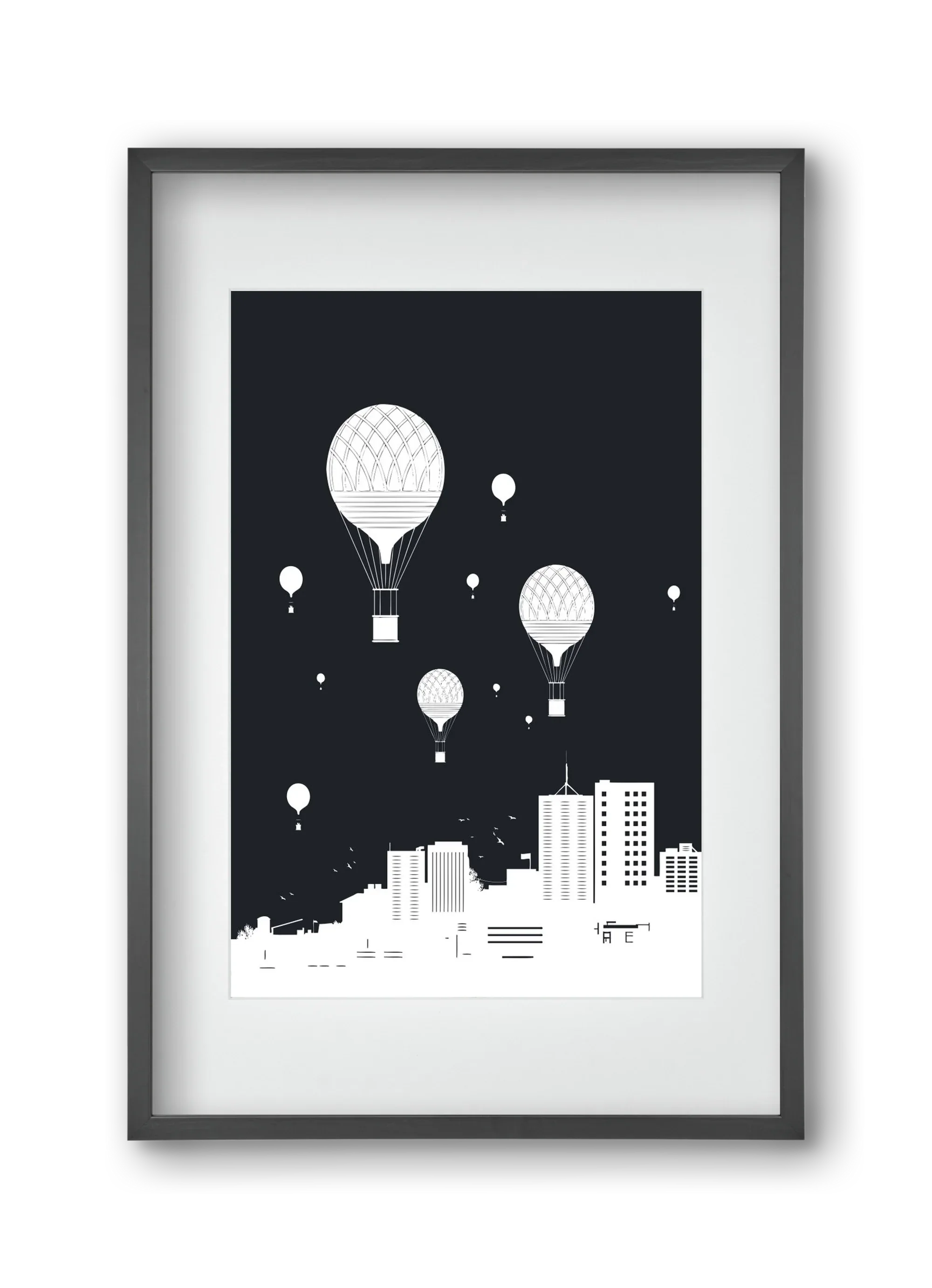Balloons and the city - artbridge