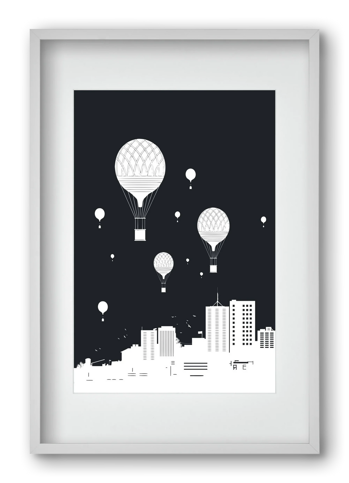 Balloons and the city - artbridge