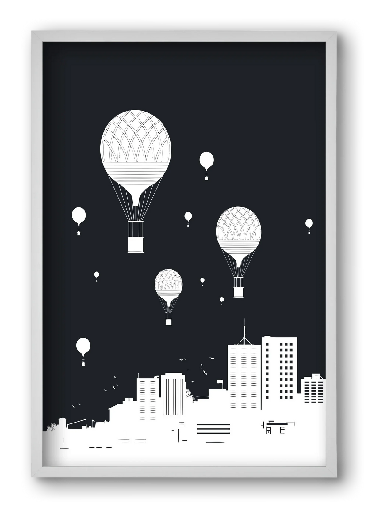 Balloons and the city - artbridge