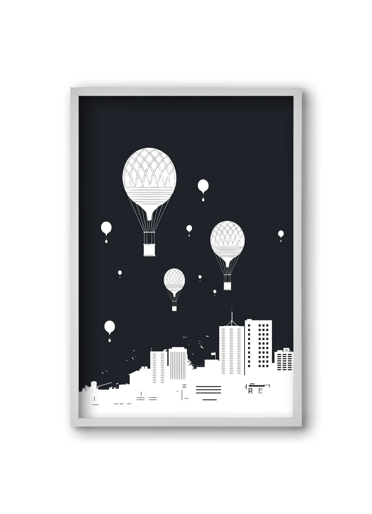 Balloons and the city - artbridge