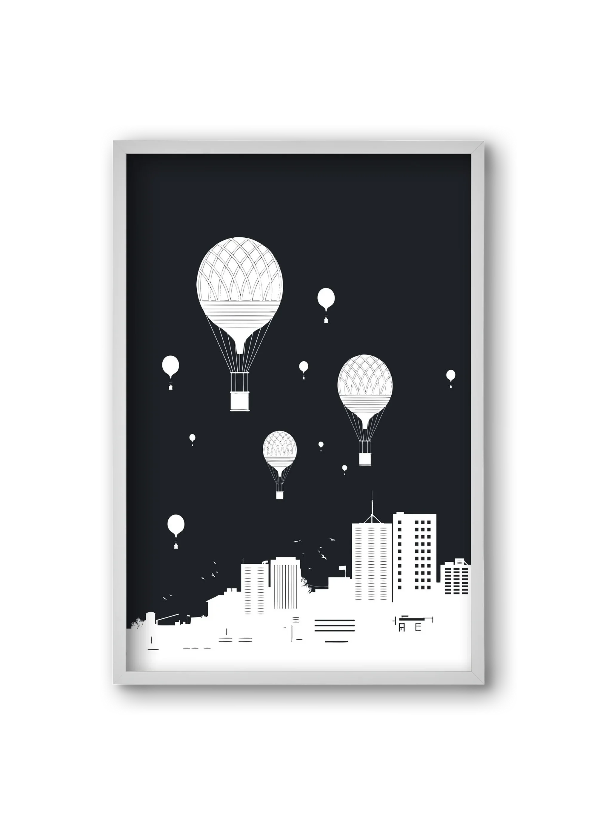 Balloons and the city - artbridge