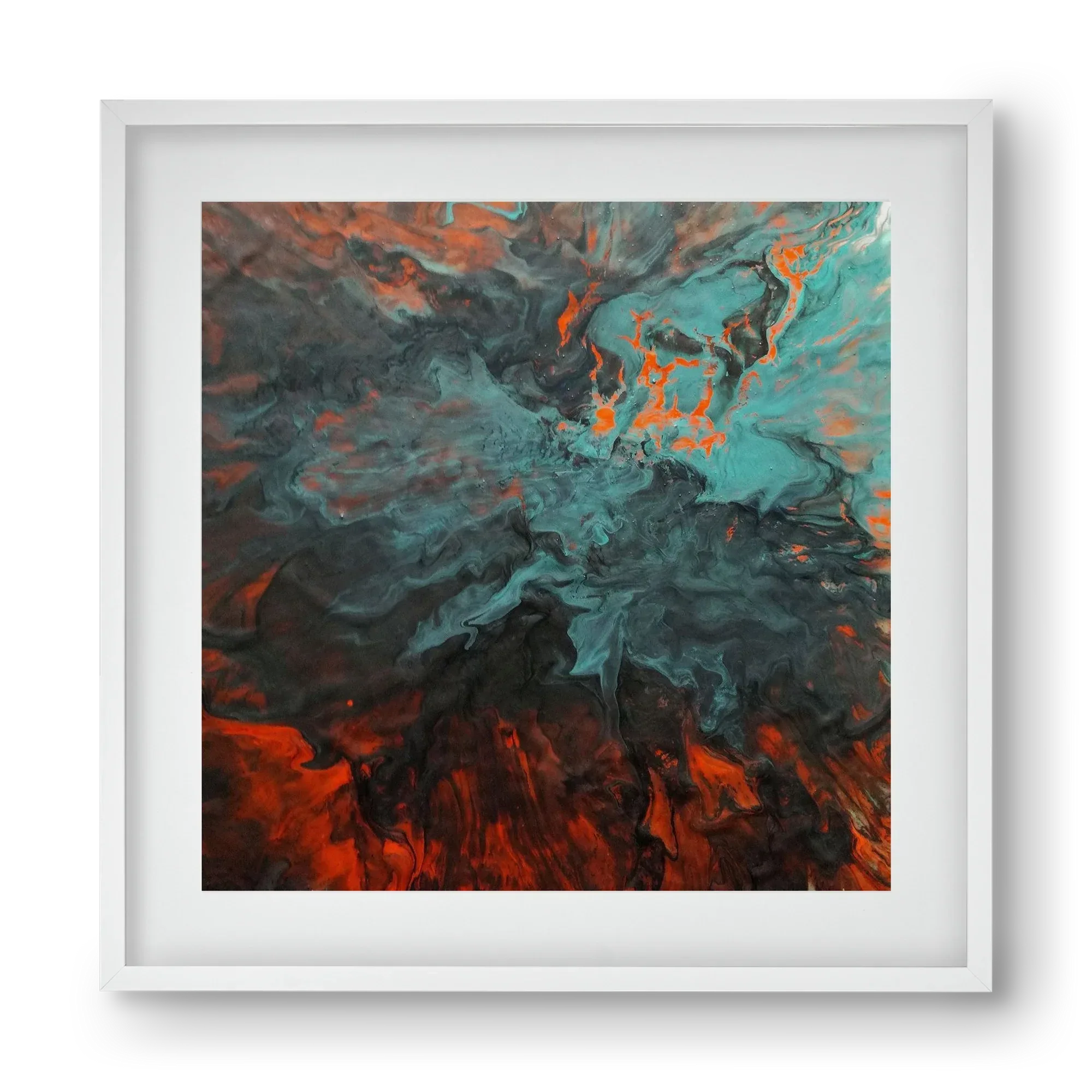 Lava breaking free - artbridge