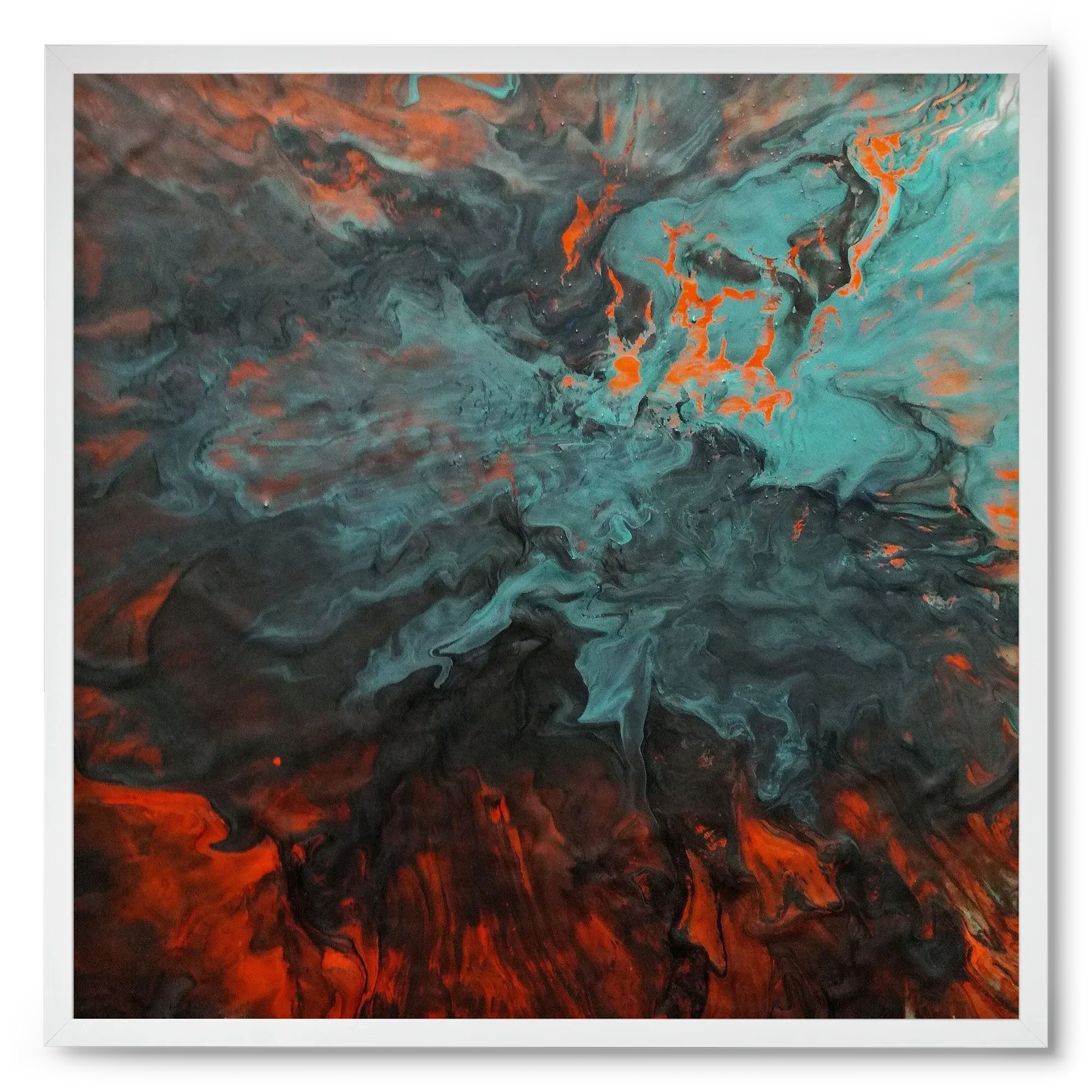 Lava breaking free - artbridge