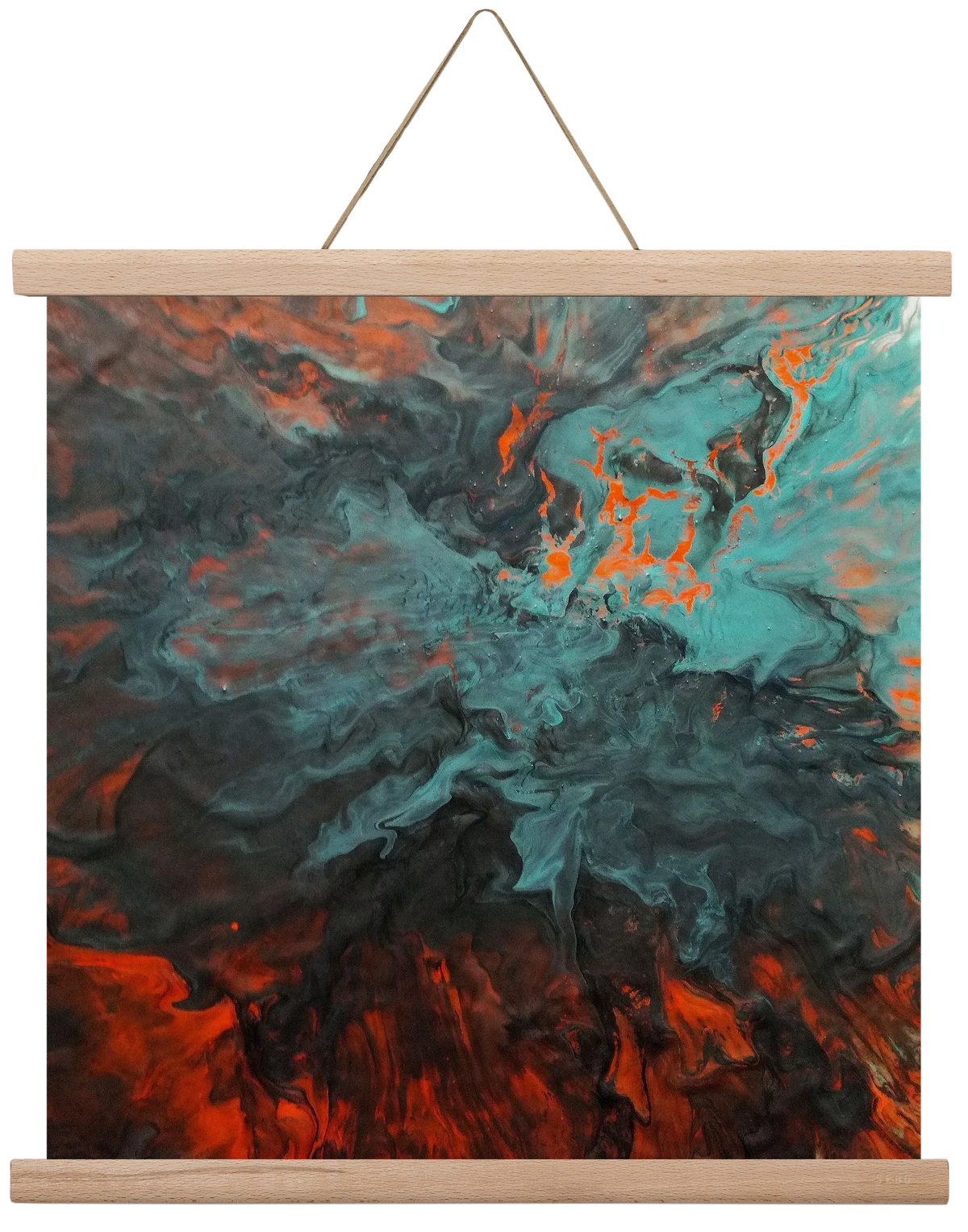 Lava breaking free - artbridge