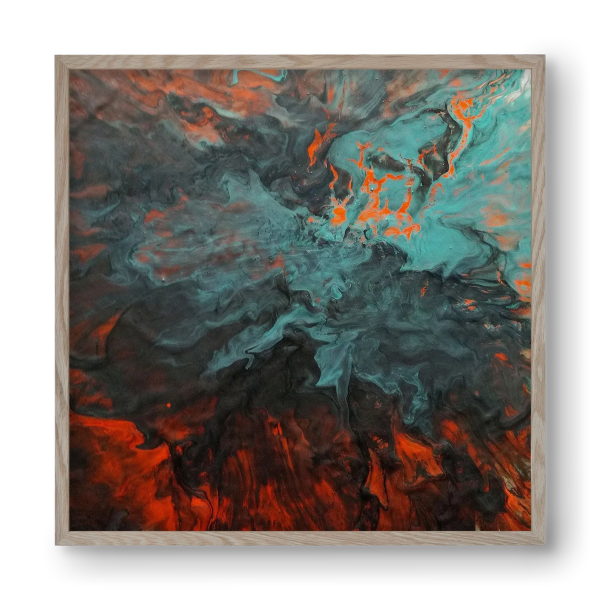 Lava breaking free - artbridge