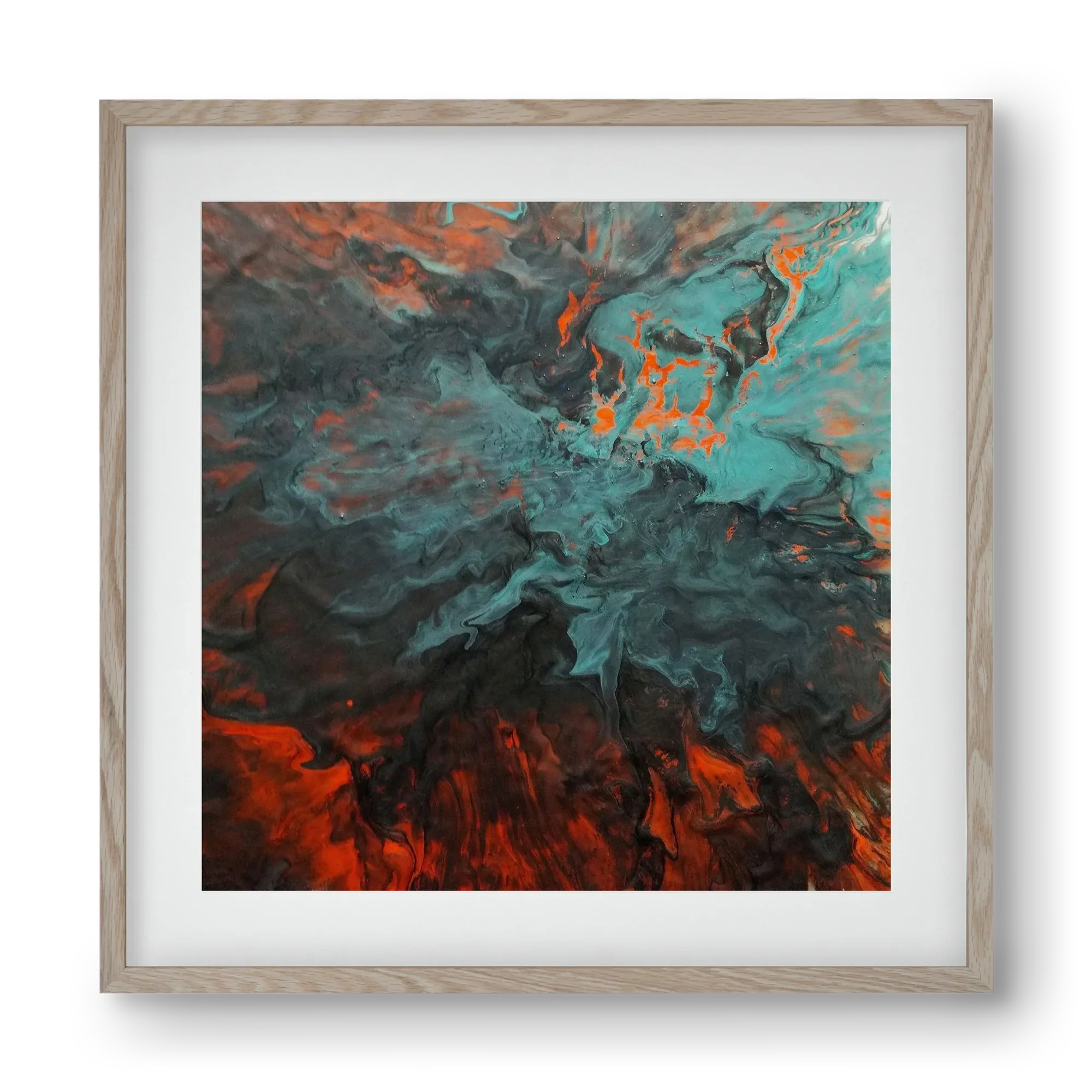 Lava breaking free - artbridge