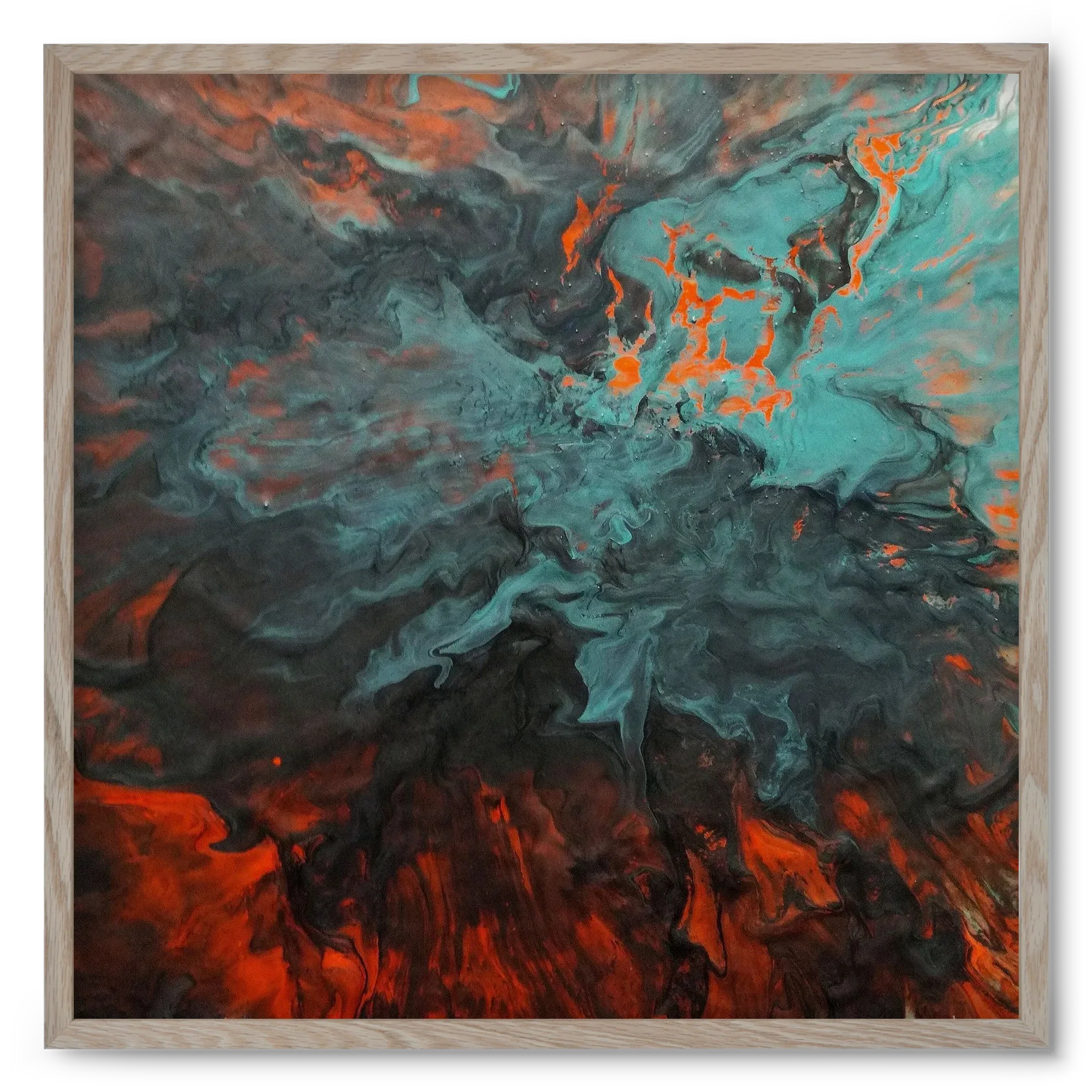 Lava breaking free - artbridge