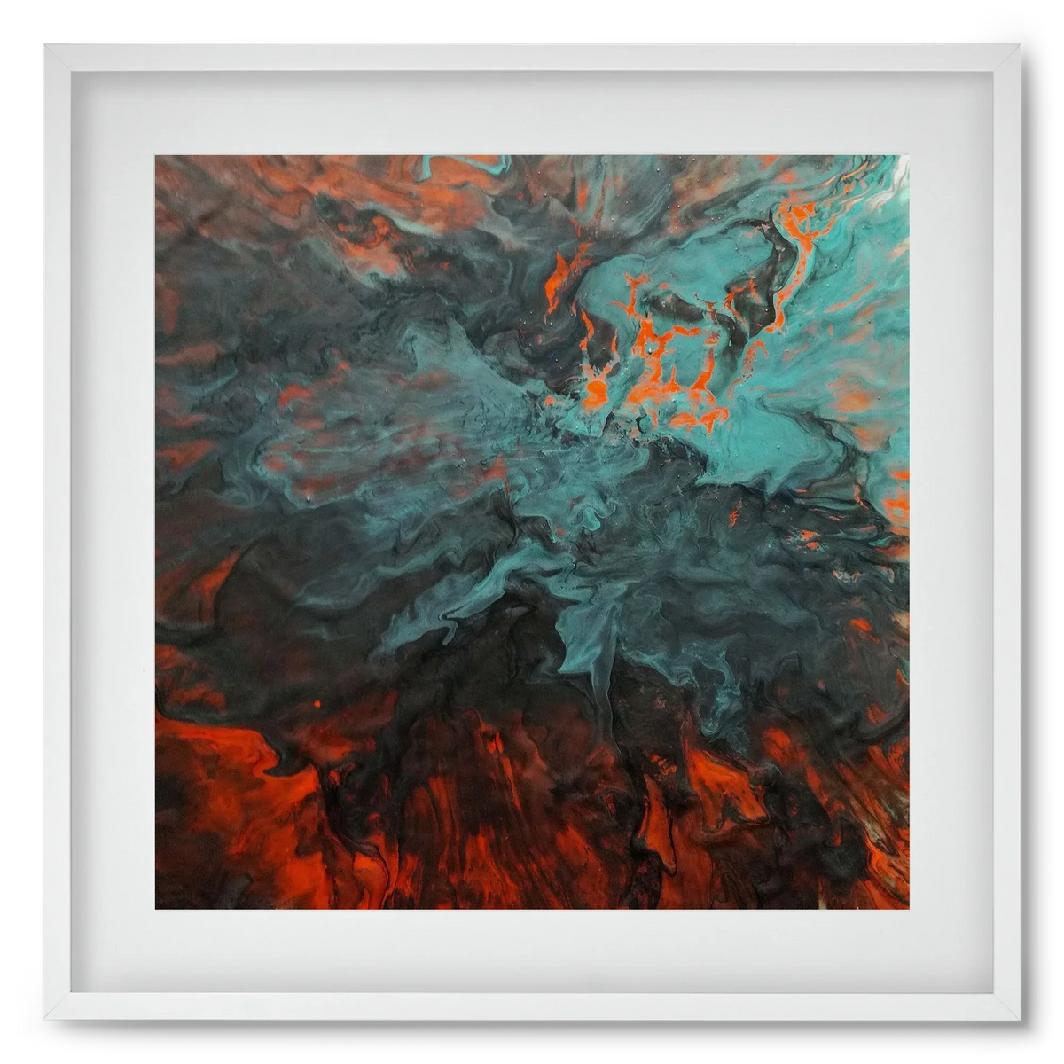 Lava breaking free - artbridge