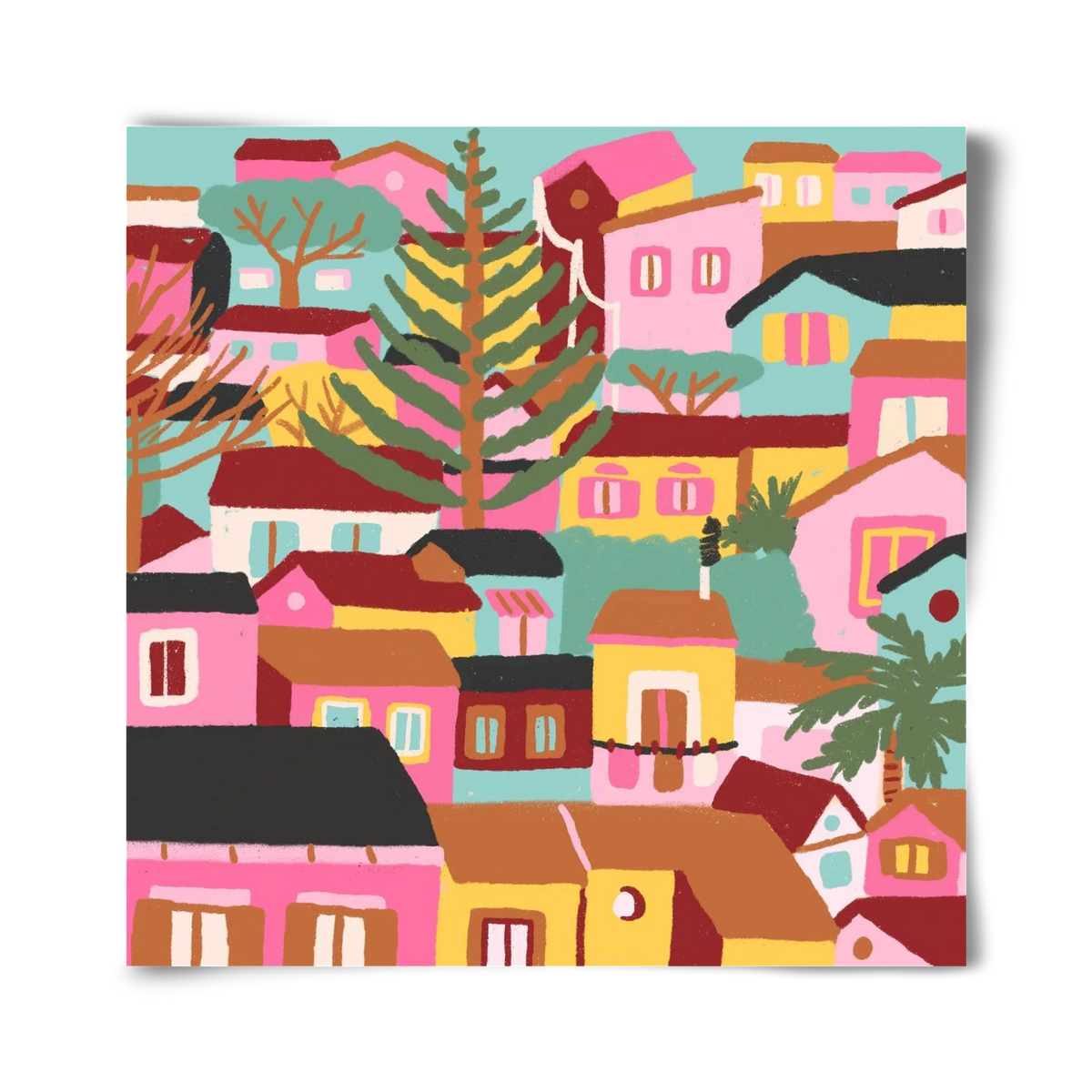 Modica város részlet - artbridge