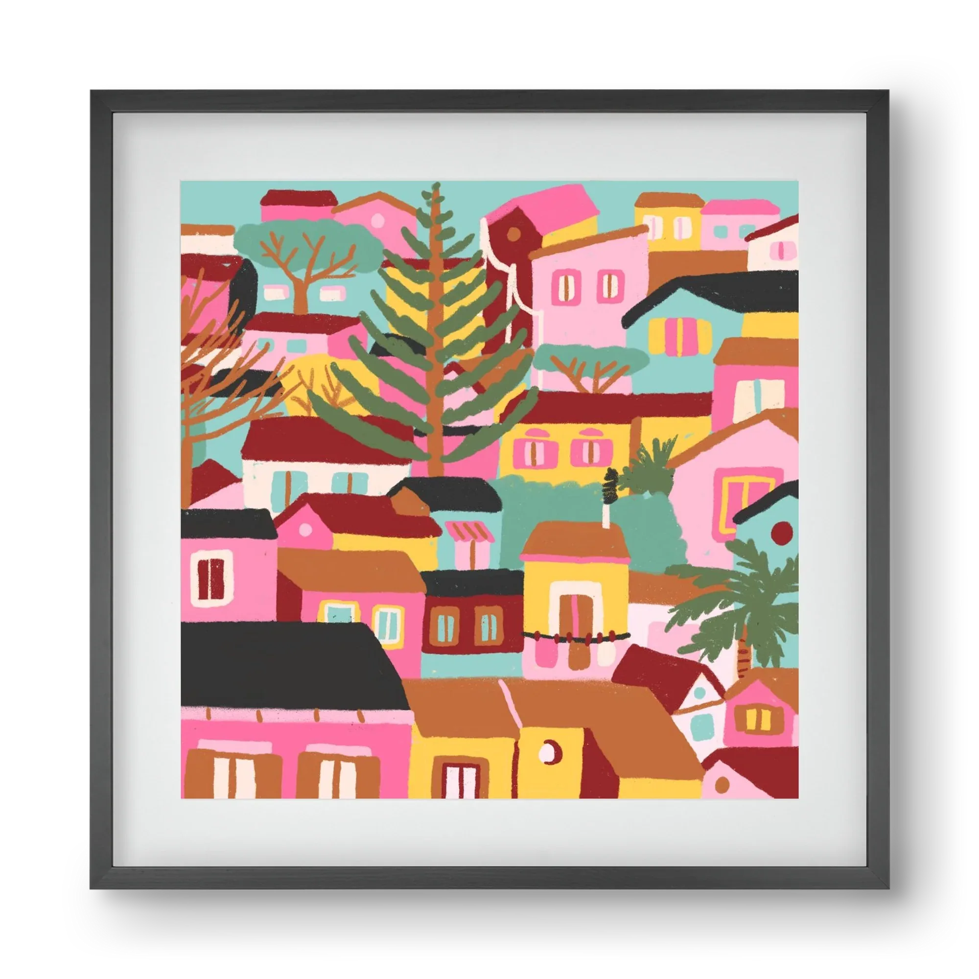Modica város részlet - artbridge