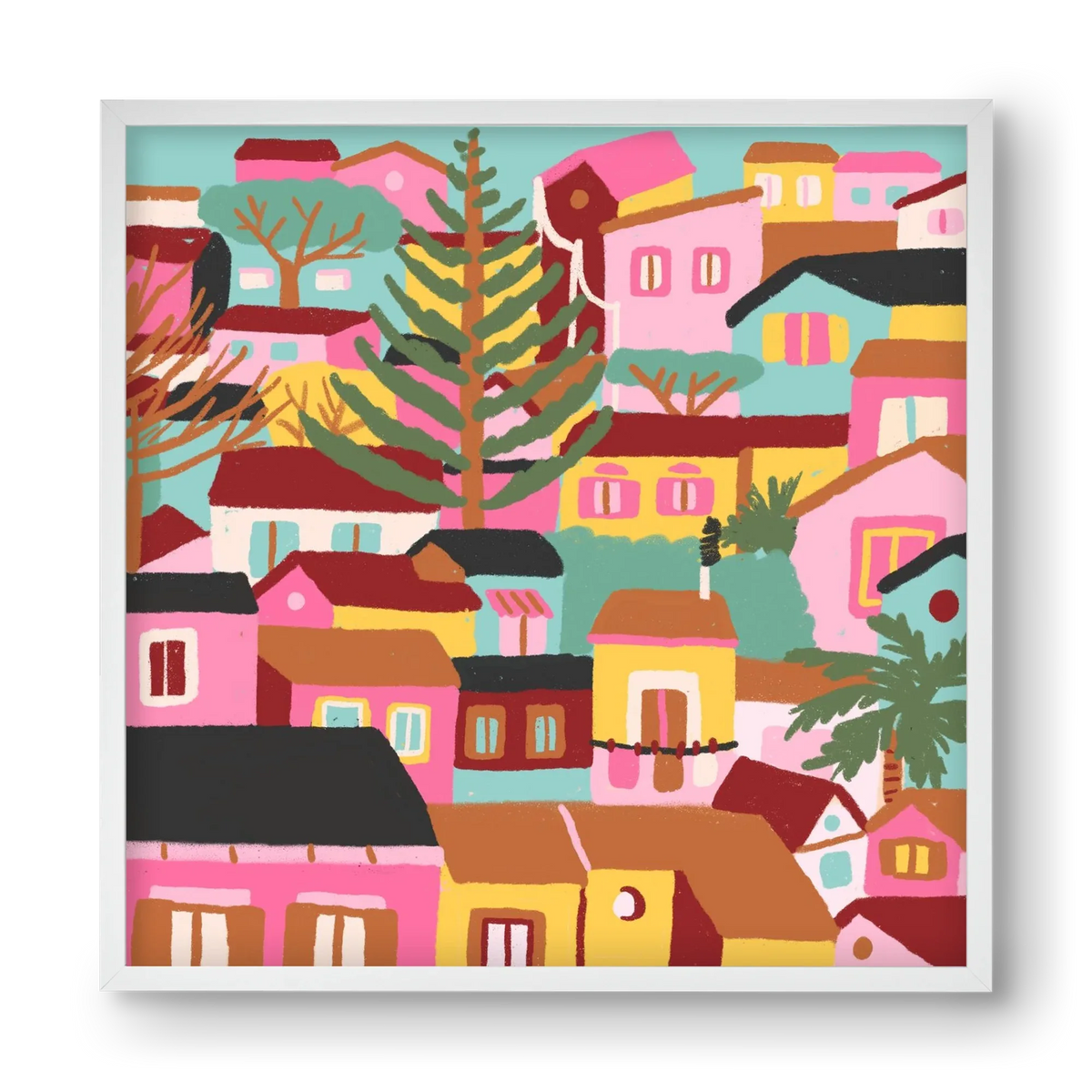 Modica város részlet - artbridge