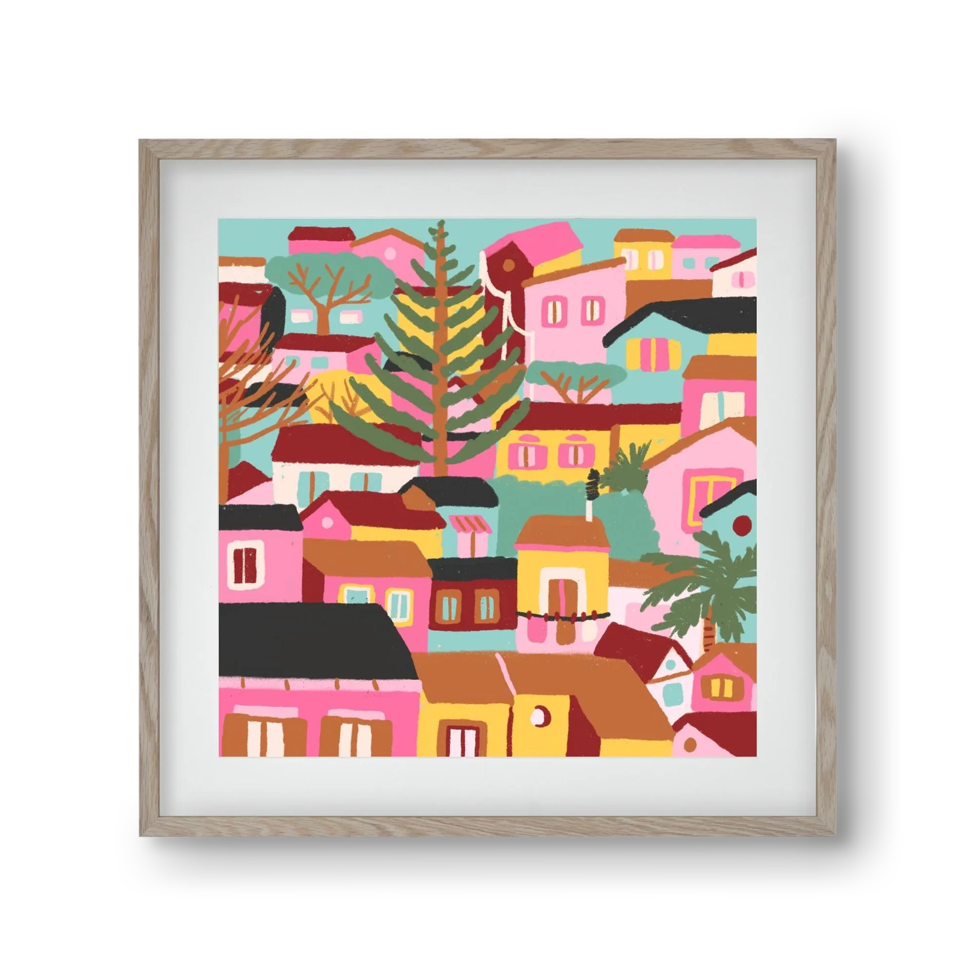 Modica város részlet - artbridge