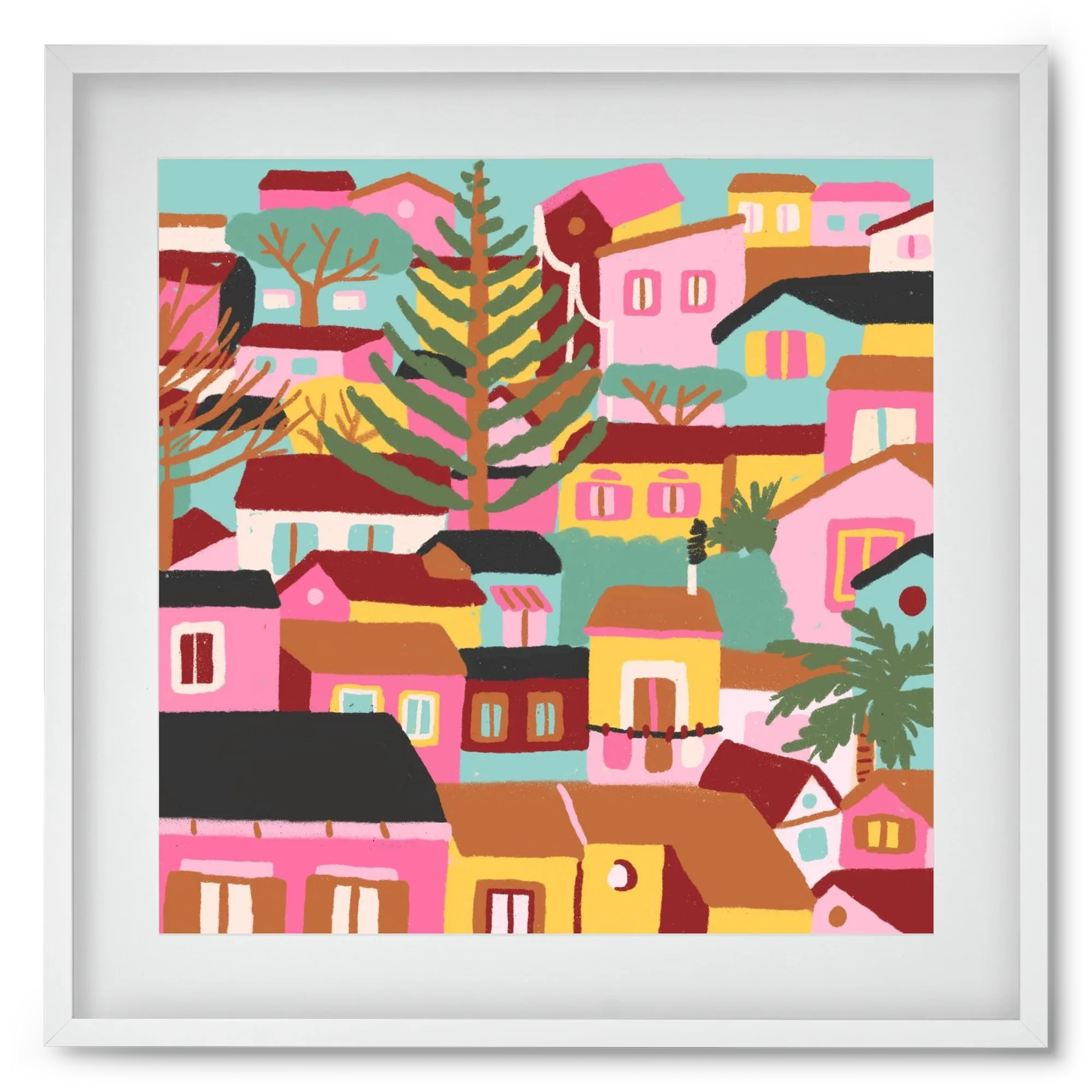 Modica város részlet - artbridge