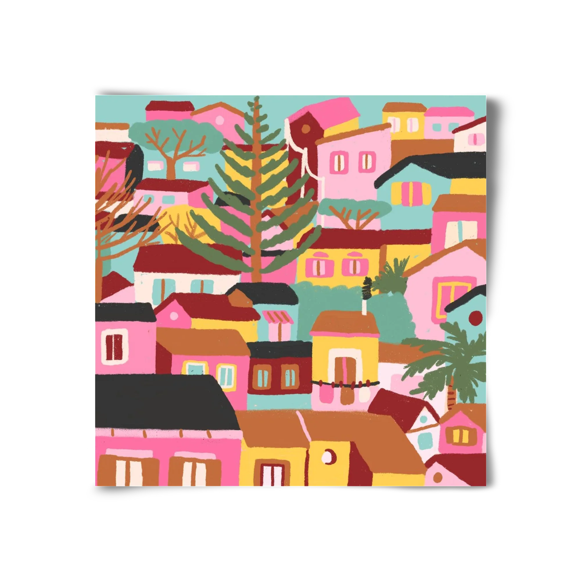 Modica város részlet - artbridge