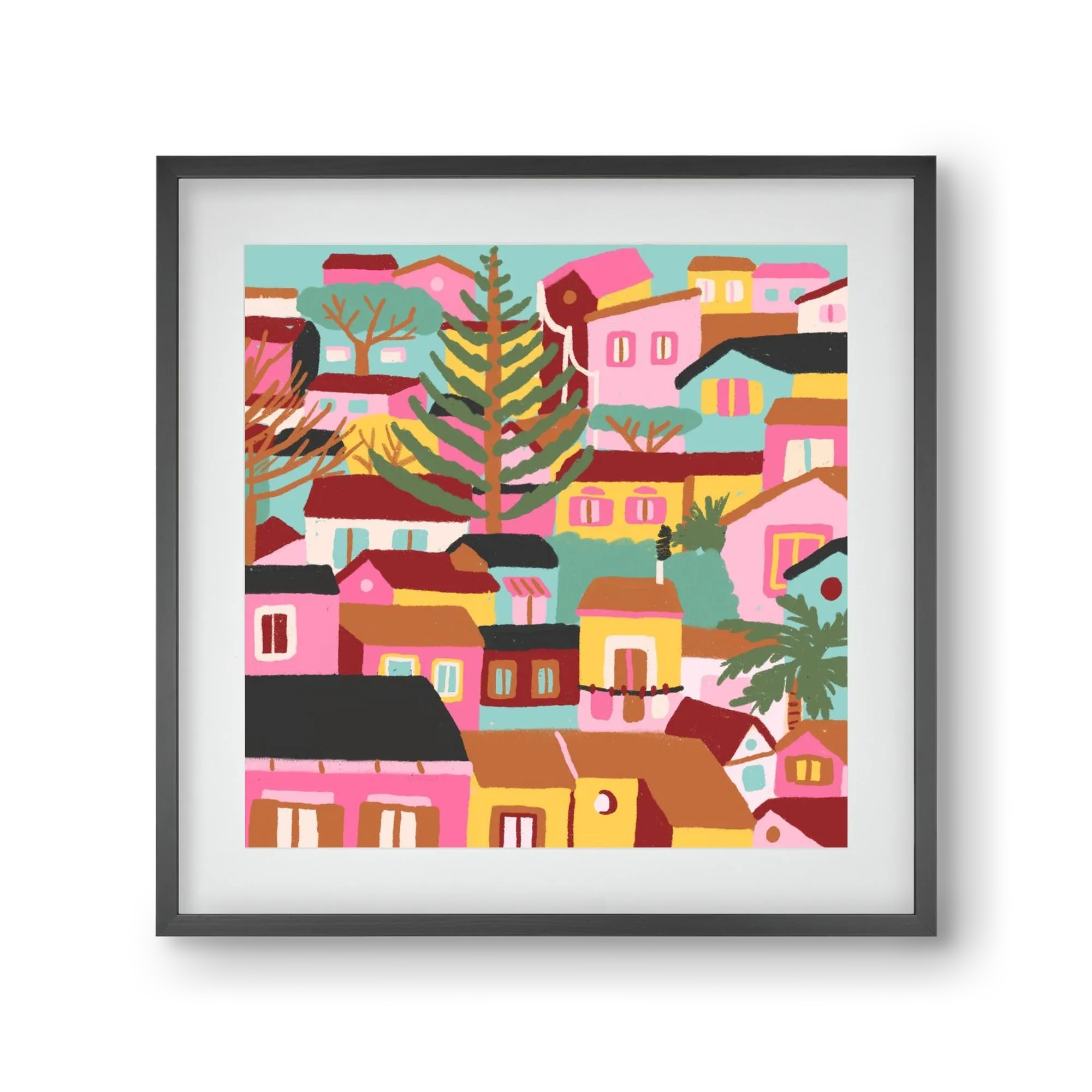 Modica város részlet - artbridge