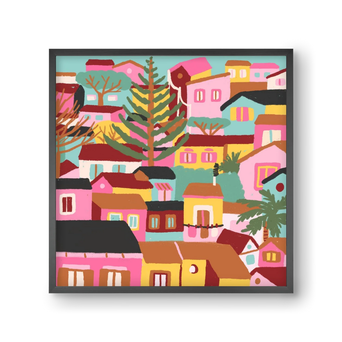 Modica város részlet - artbridge