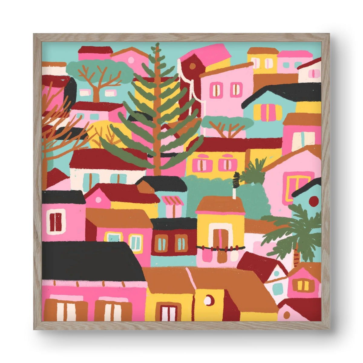 Modica város részlet - artbridge