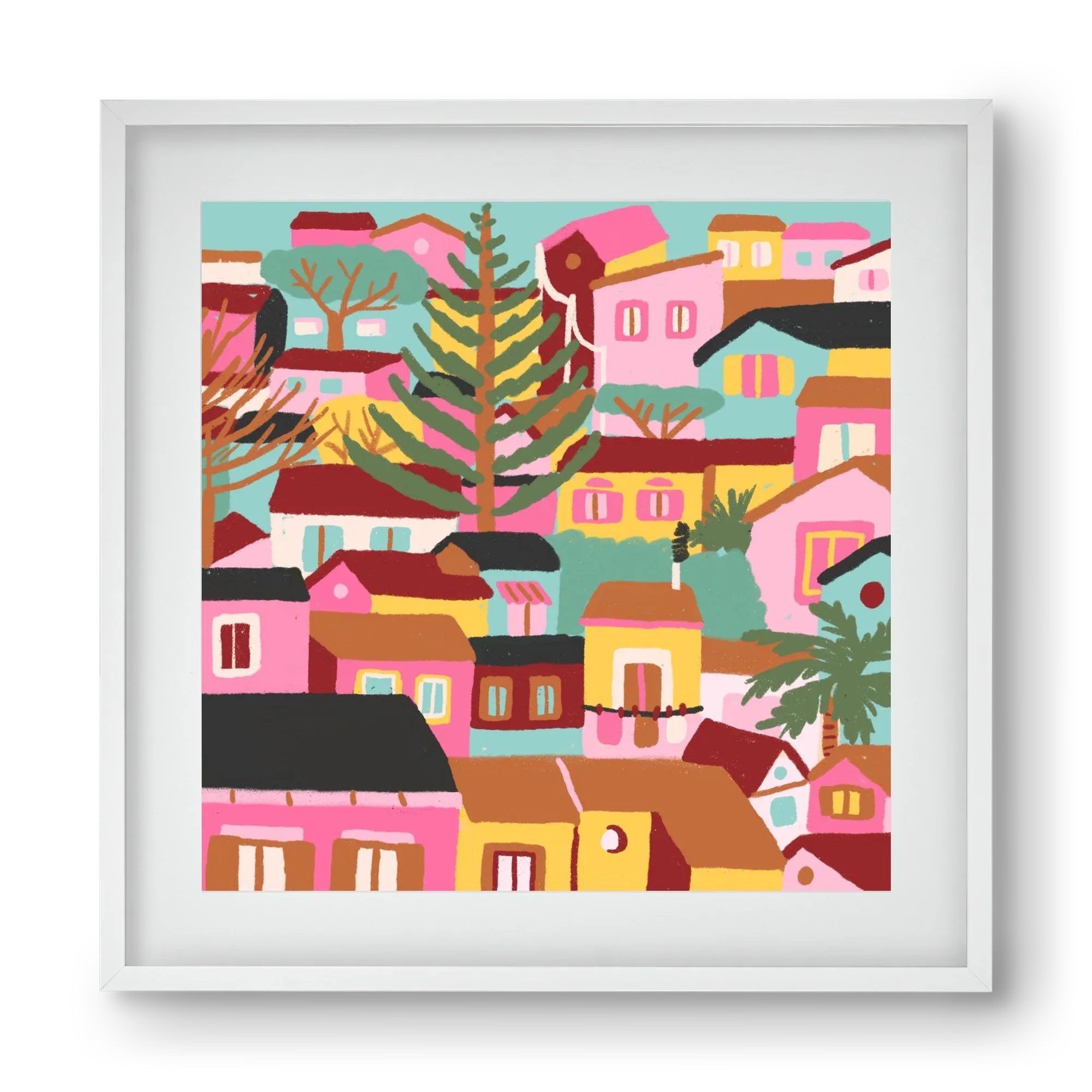 Modica város részlet - artbridge