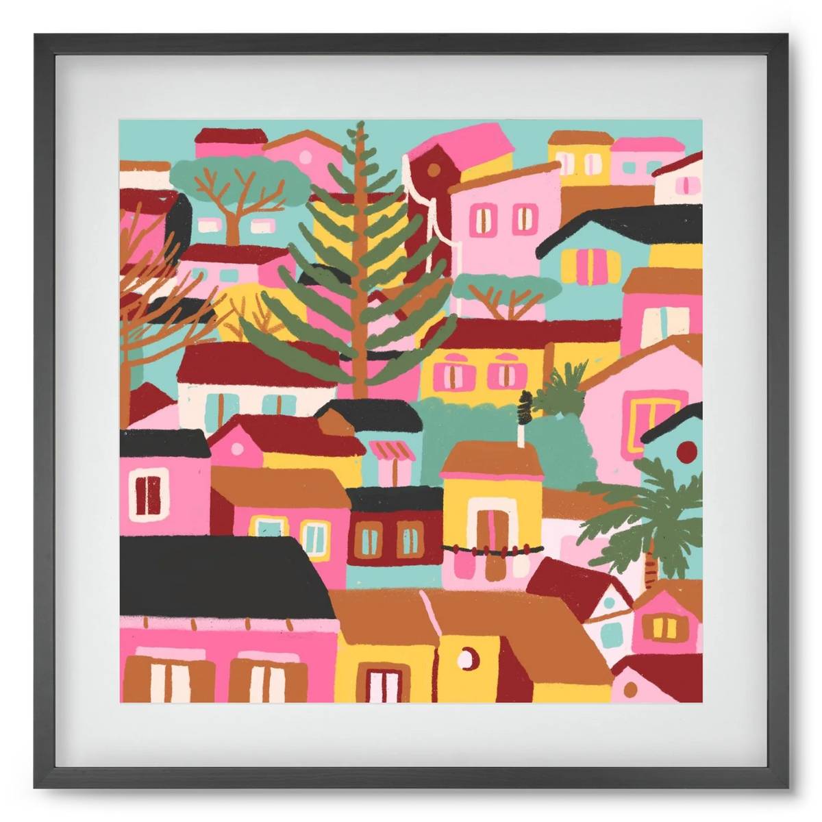 Modica város részlet - artbridge