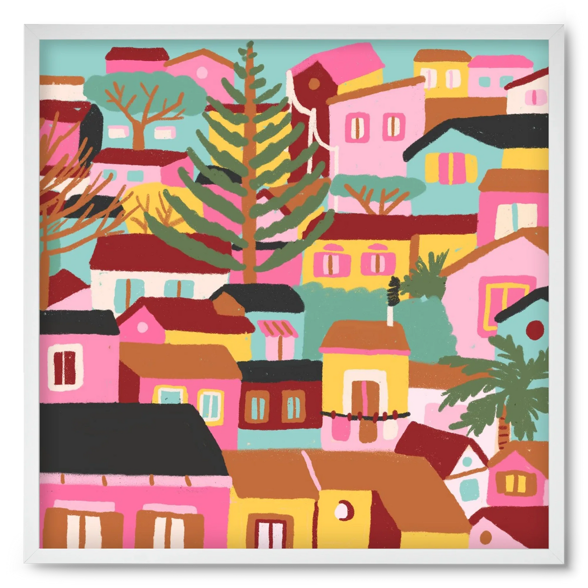 Modica város részlet - artbridge