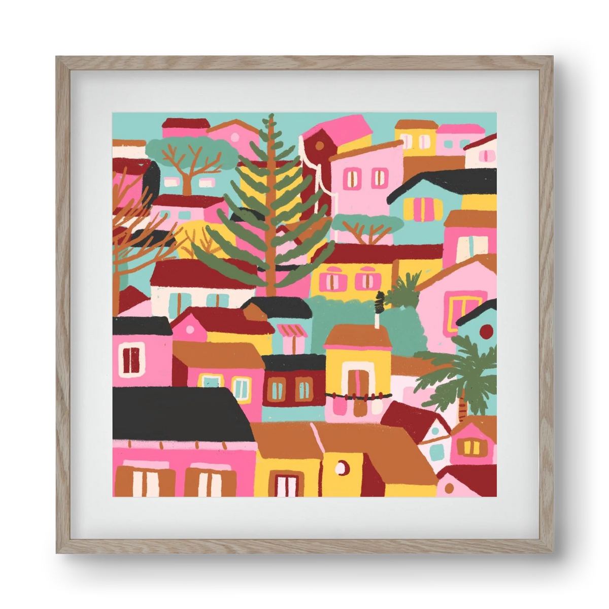 Modica város részlet - artbridge